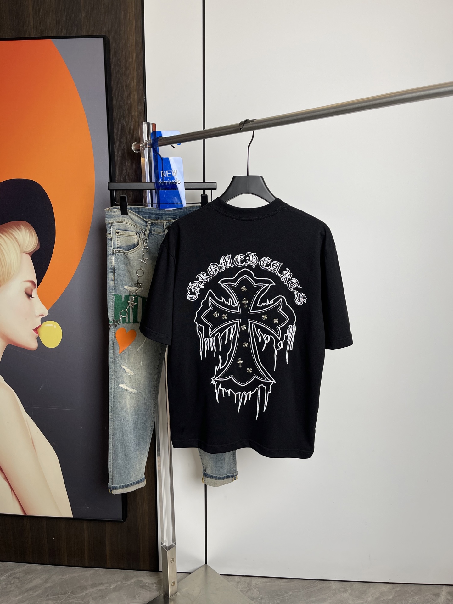 克罗心  短袖T恤服装,男,女 2