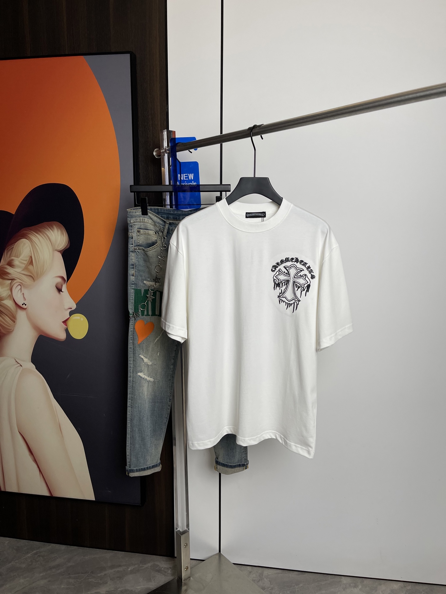 克罗心  短袖T恤服装,男,女 3