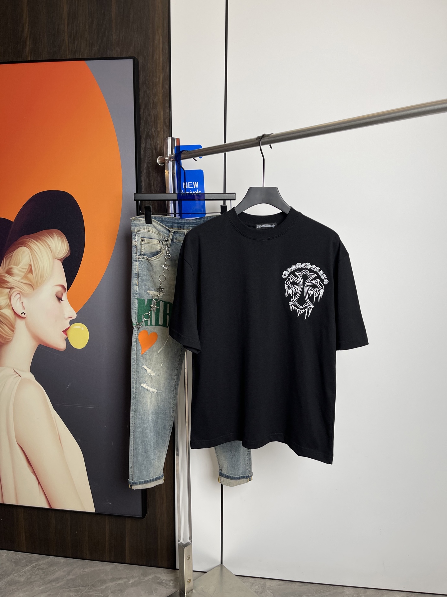 克罗心  短袖T恤服装,男,女 1