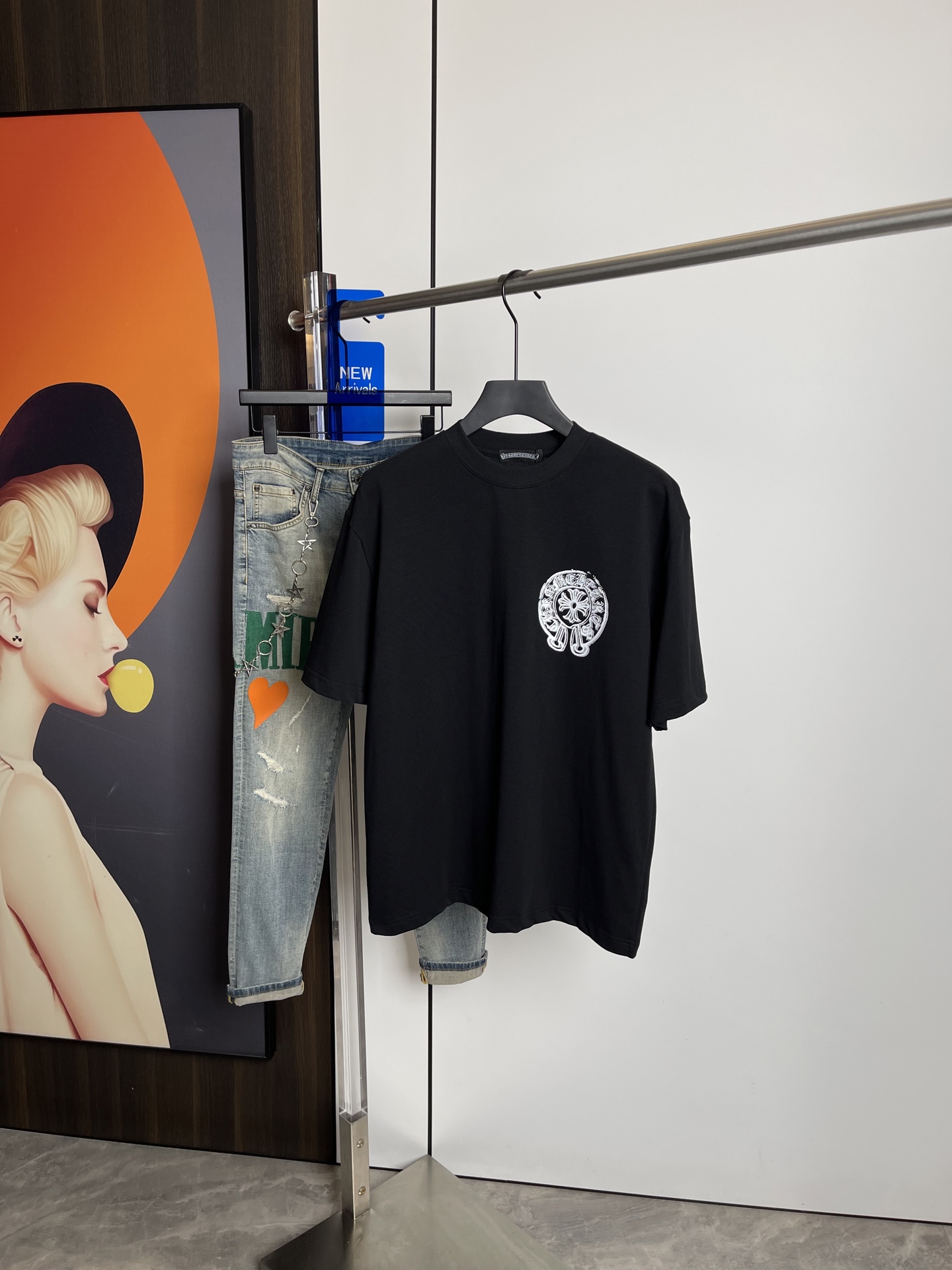 克罗心  短袖T恤服装,男,女 1