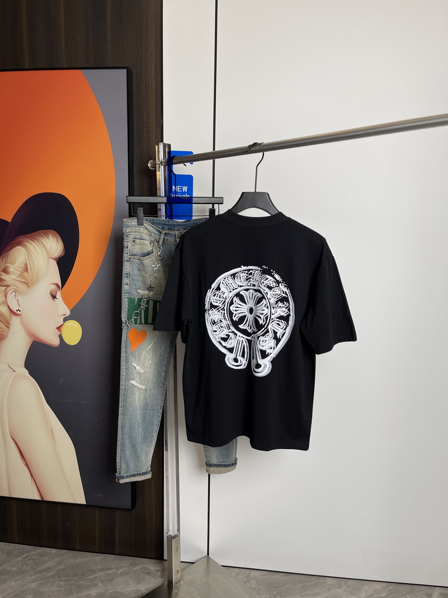 克罗心  短袖T恤服装,男,女 2