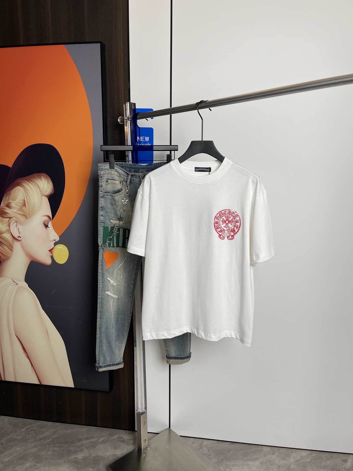 克罗心  短袖T恤服装,男,女 3