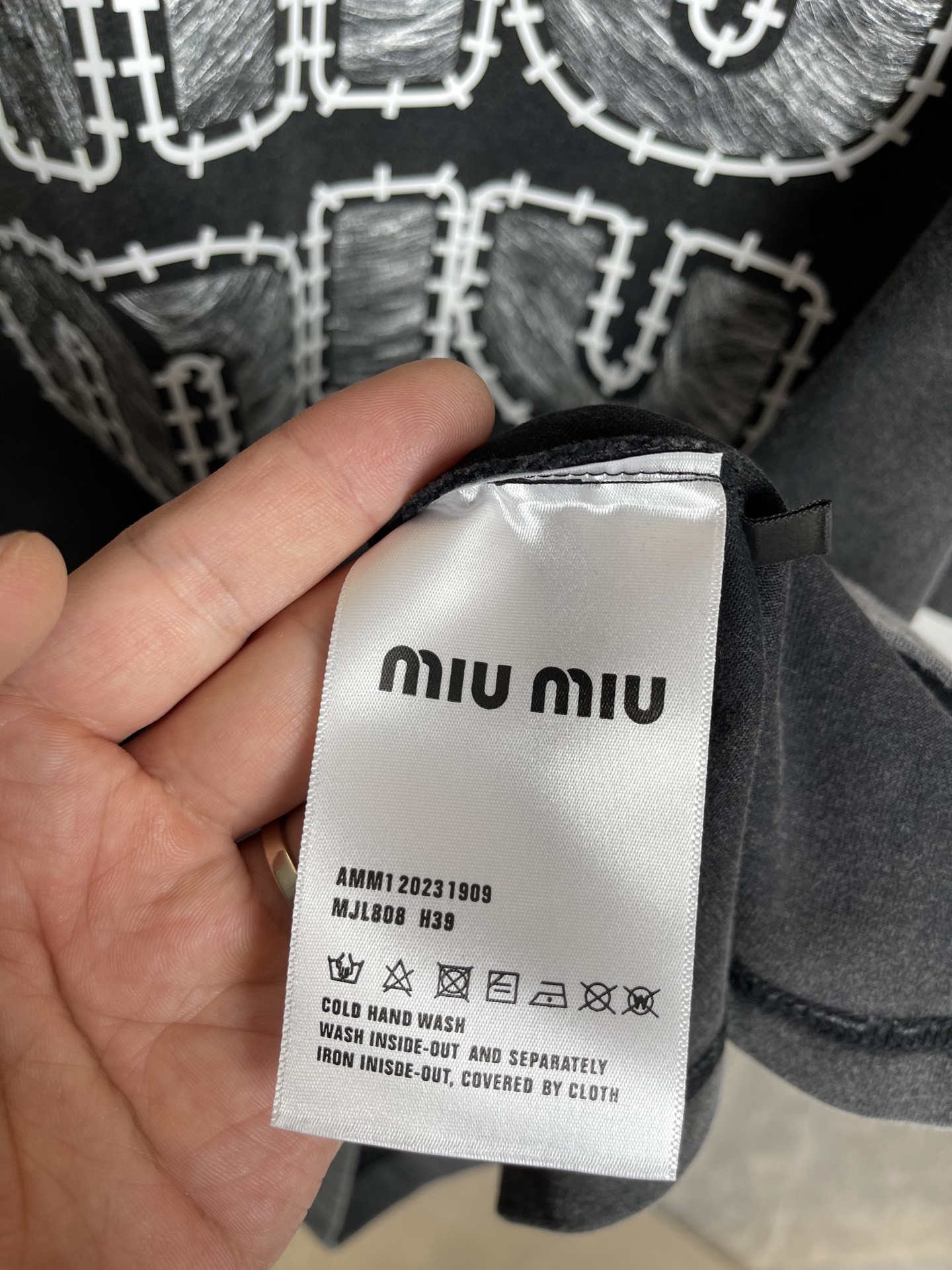 Miu Miu  短袖T恤服装,miumiu,男,女 6