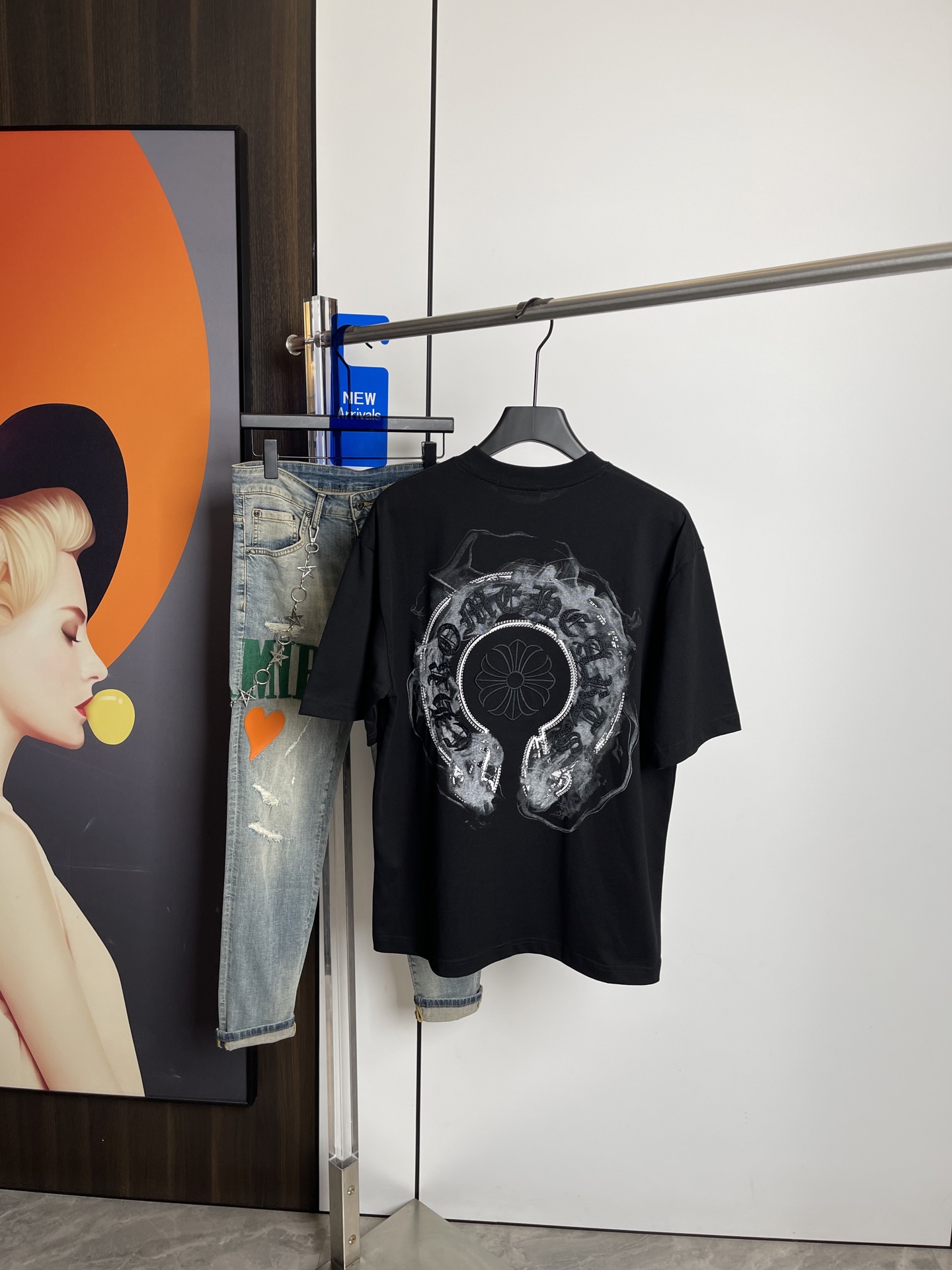 克罗心  短袖T恤服装,男,女 2