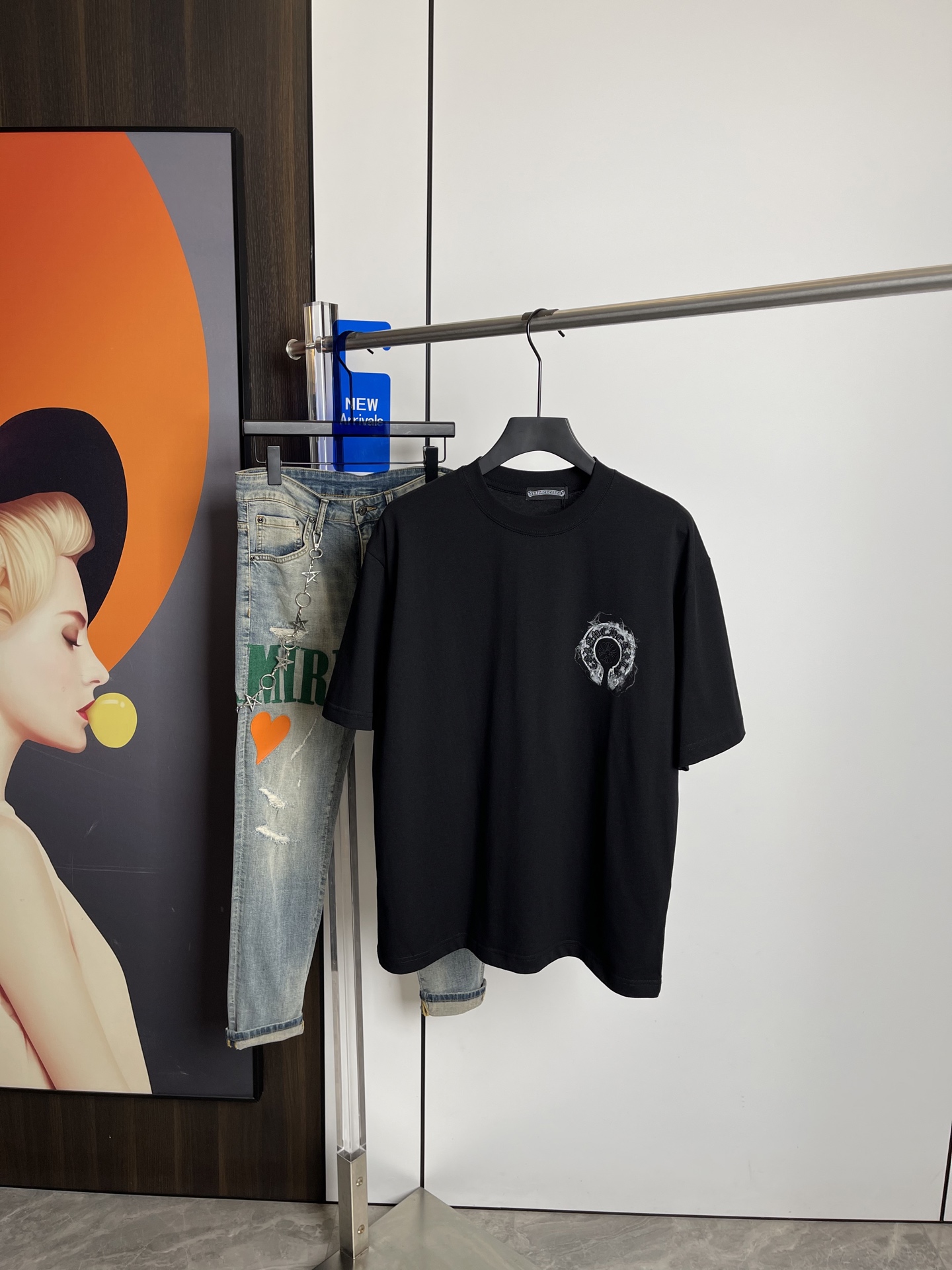 克罗心  短袖T恤服装,男,女 1