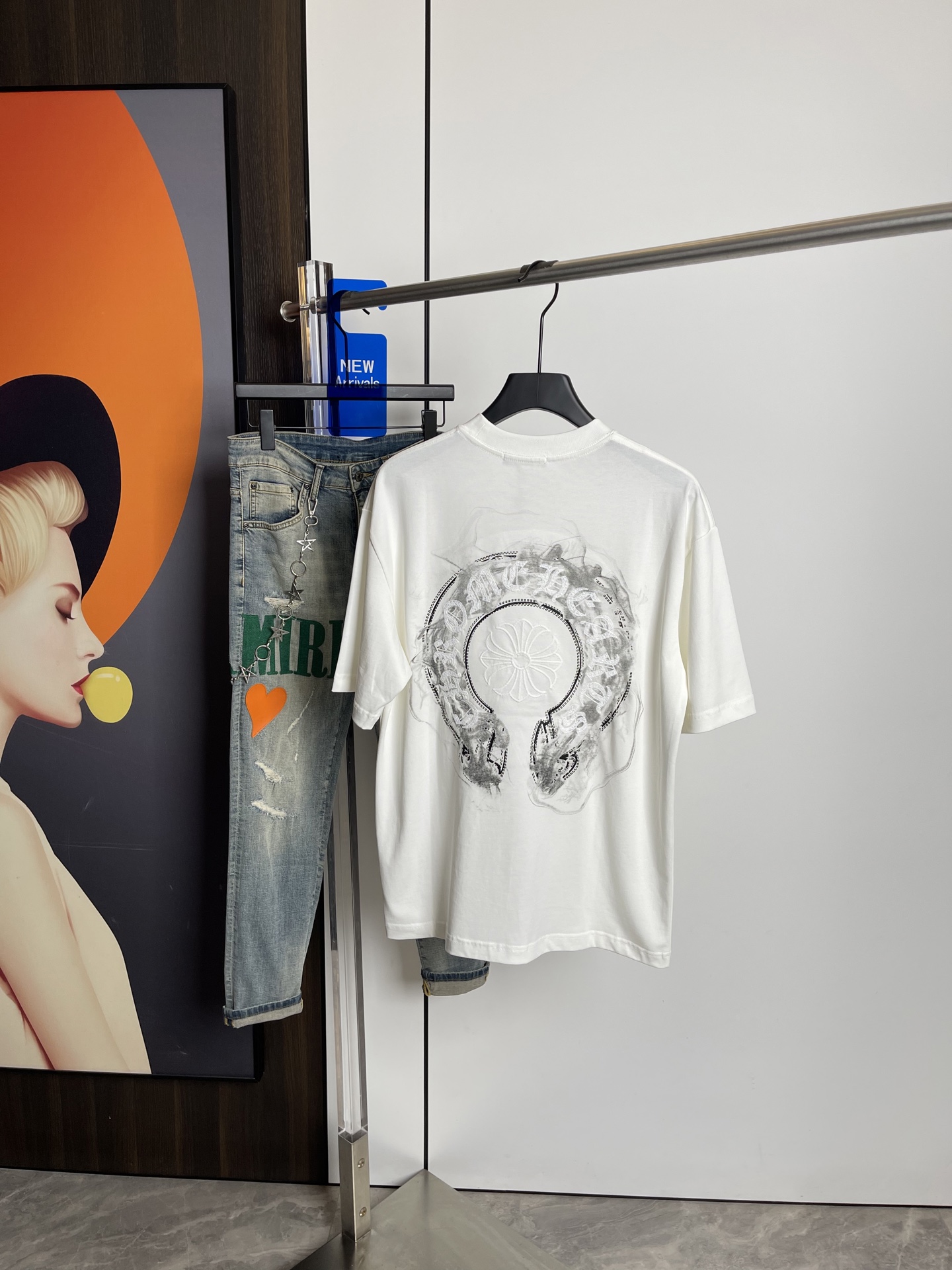 克罗心  短袖T恤服装,男,女 4