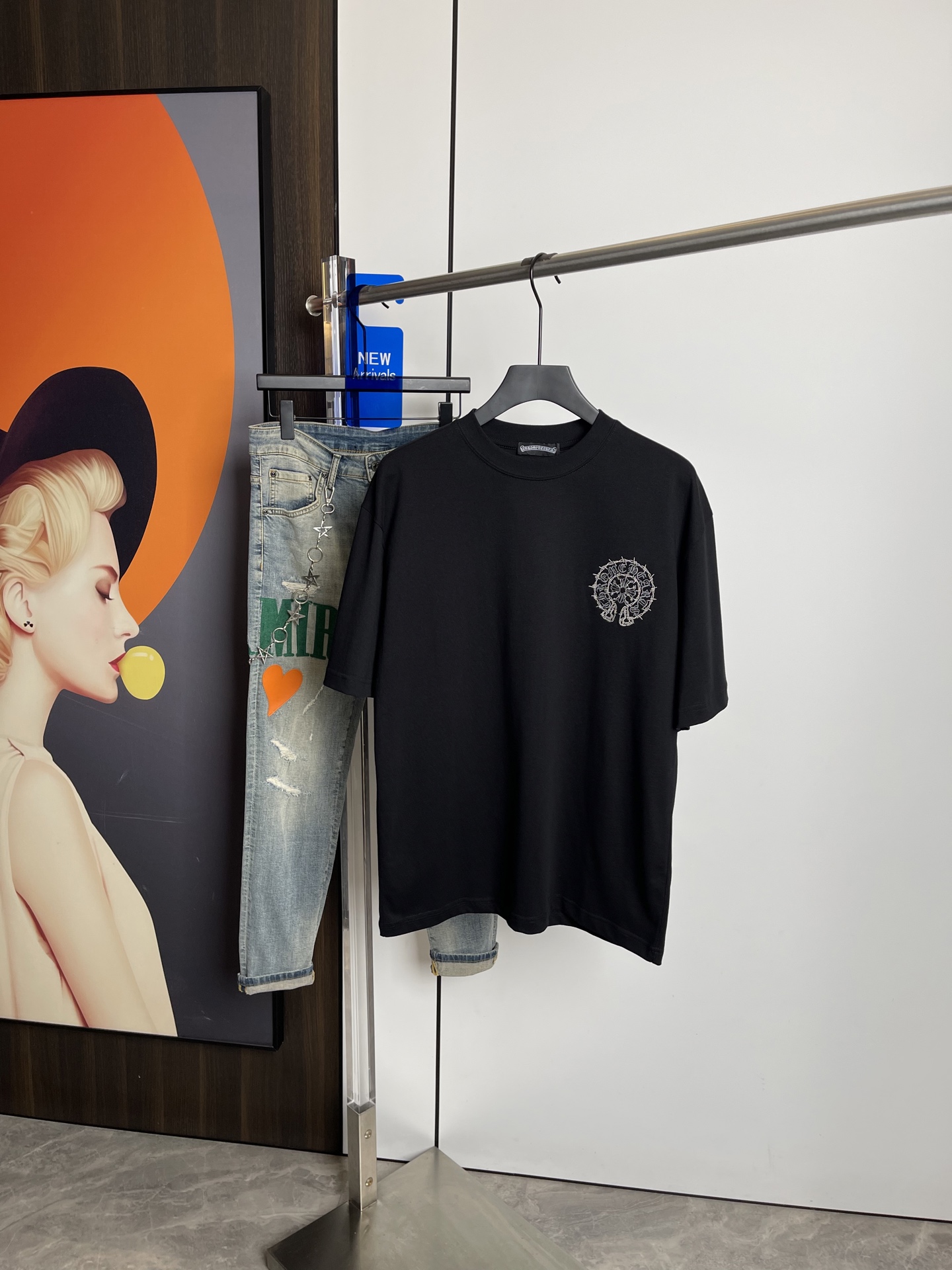 克罗心  短袖T恤服装,男,女 1