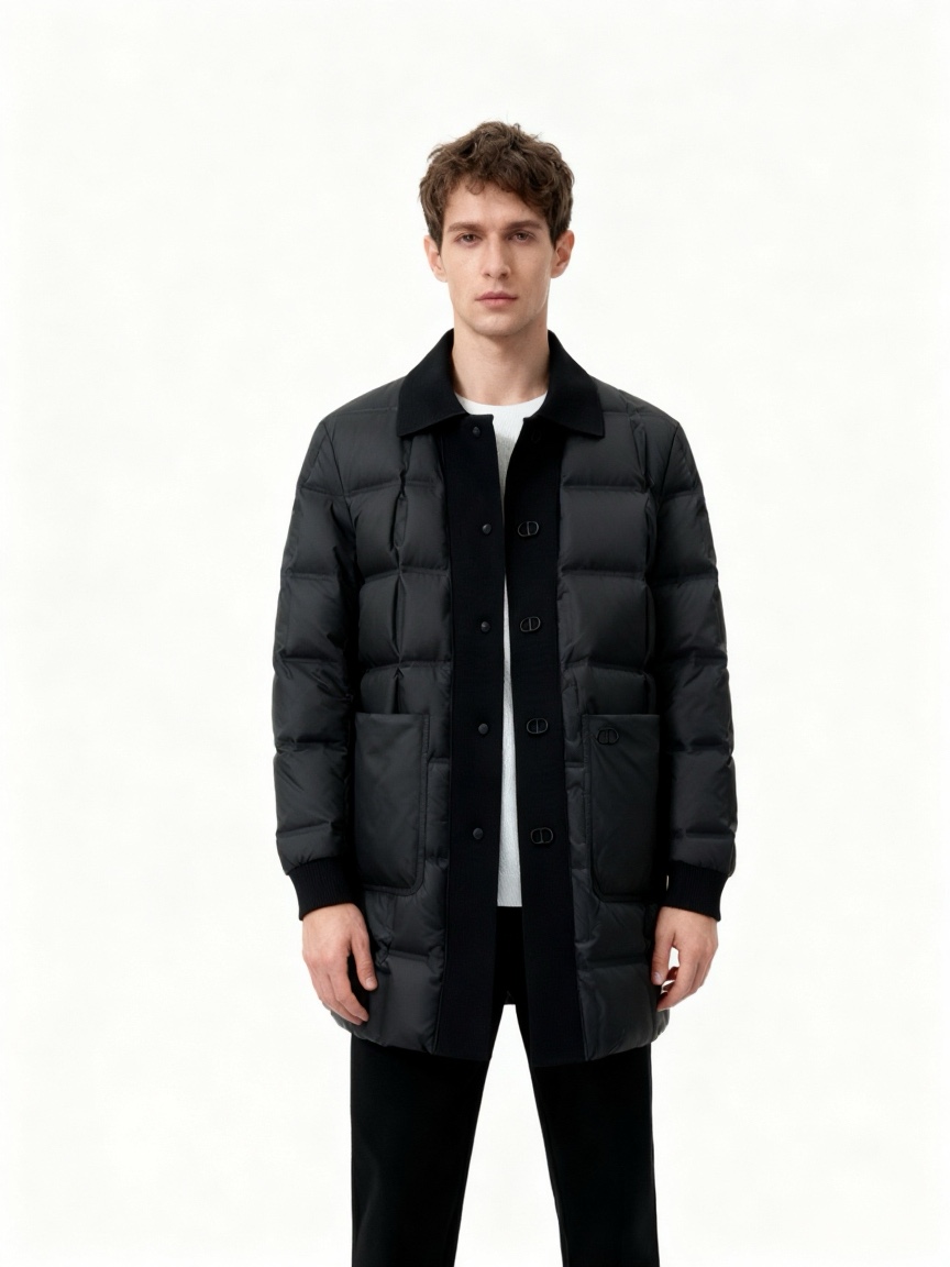 NO:623346,Chrstia*Dio*Di*iao 2025F/W Autumn and Winter Ace Channel Top Pure Blood Quality Men's High-end White Duck Down Business Casual First-hand Long Down Jacket, available from trading company channels!  The overall design tone continues to follow the Italian minimalist line, with smooth and capable lines. The interior is filled with 90% white duck down, which maintains the style while increasing warmth. Simplicity is the most advanced way of expression, and it is also the highest level of temperament and taste!  The tailoring is impeccable, slim and fit, in line with the best engineering design of the human body. The lines are clean and neat, and the classic single-breasted design can just right balance the hard feeling of the body. The upper body is more upright and strong, full of style!  Recommended size: M-3XL, dior, jackets & coats, down jacket, alexander wang19860909Chrstia*Dio*迪*奥 2025F/W秋冬王牌渠道顶级纯正血统品质 男士高端内里白鸭绒商务休闲一手长羽绒外套, 贸易公司渠道货 ！整体在设计基调方面继续沿袭了意式的极简路线,线条感流畅干练,内里90白鸭绒填充,保持风度的同时增加了保暖性,简约才是最高级的表达方式,亦是衬托气质与品位的最高境界！ 剪裁无可挑剔,修身合体,符合人体最佳工学设计,线条感干净利落,经典单排扣设计,能够恰到好处的平衡身体坚硬的感觉,上身更显挺拔矫健,型格十足！ 尺码推荐M-3XL,,dior,jackets & coats,down jacket,alexander wang,Men's clothing