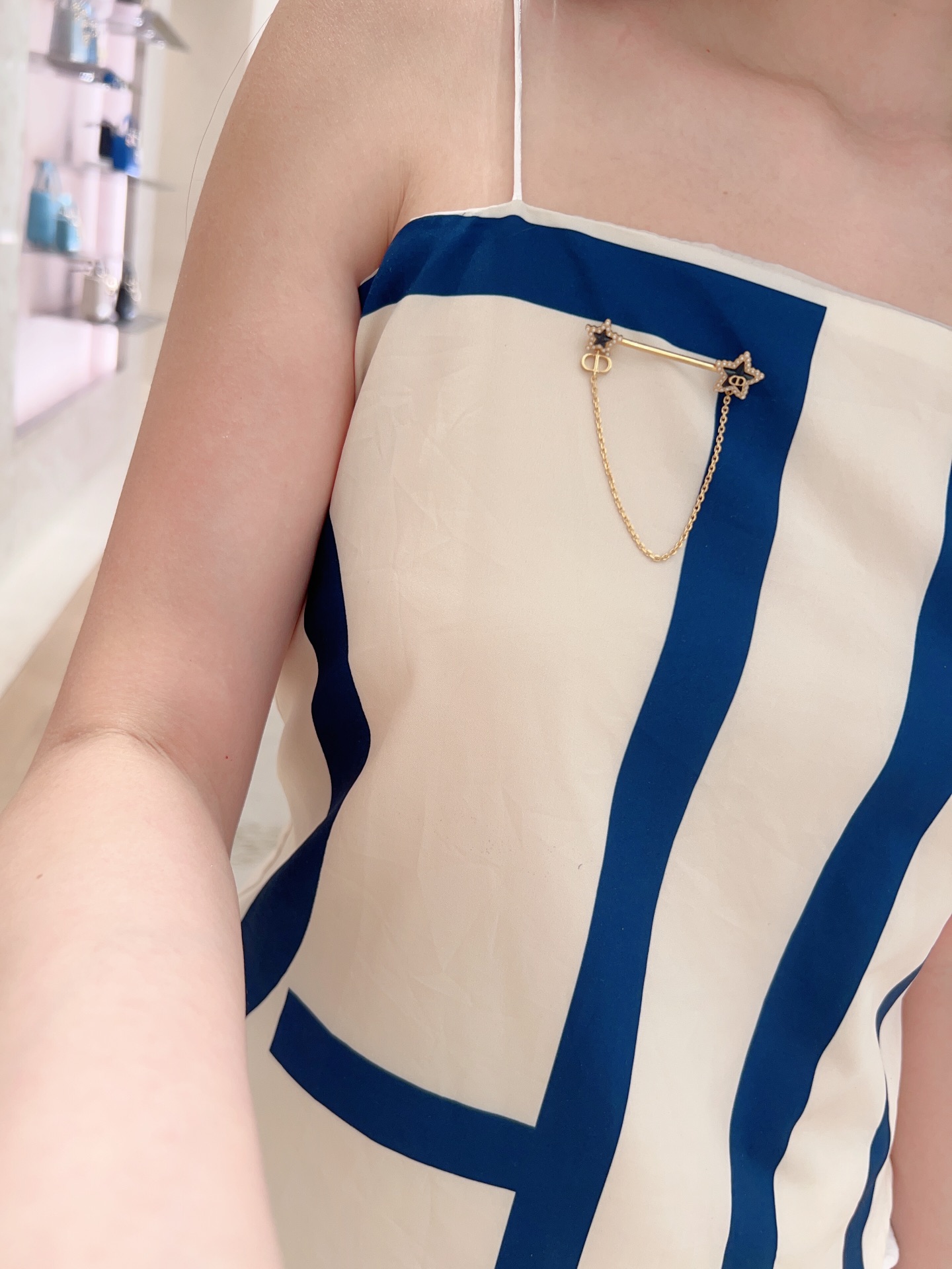 P238 Pre-sale Delivery December 7th, ZP 11513, Consultant Fu, Dior Star CD-C Pearl Necklace - 图片 9