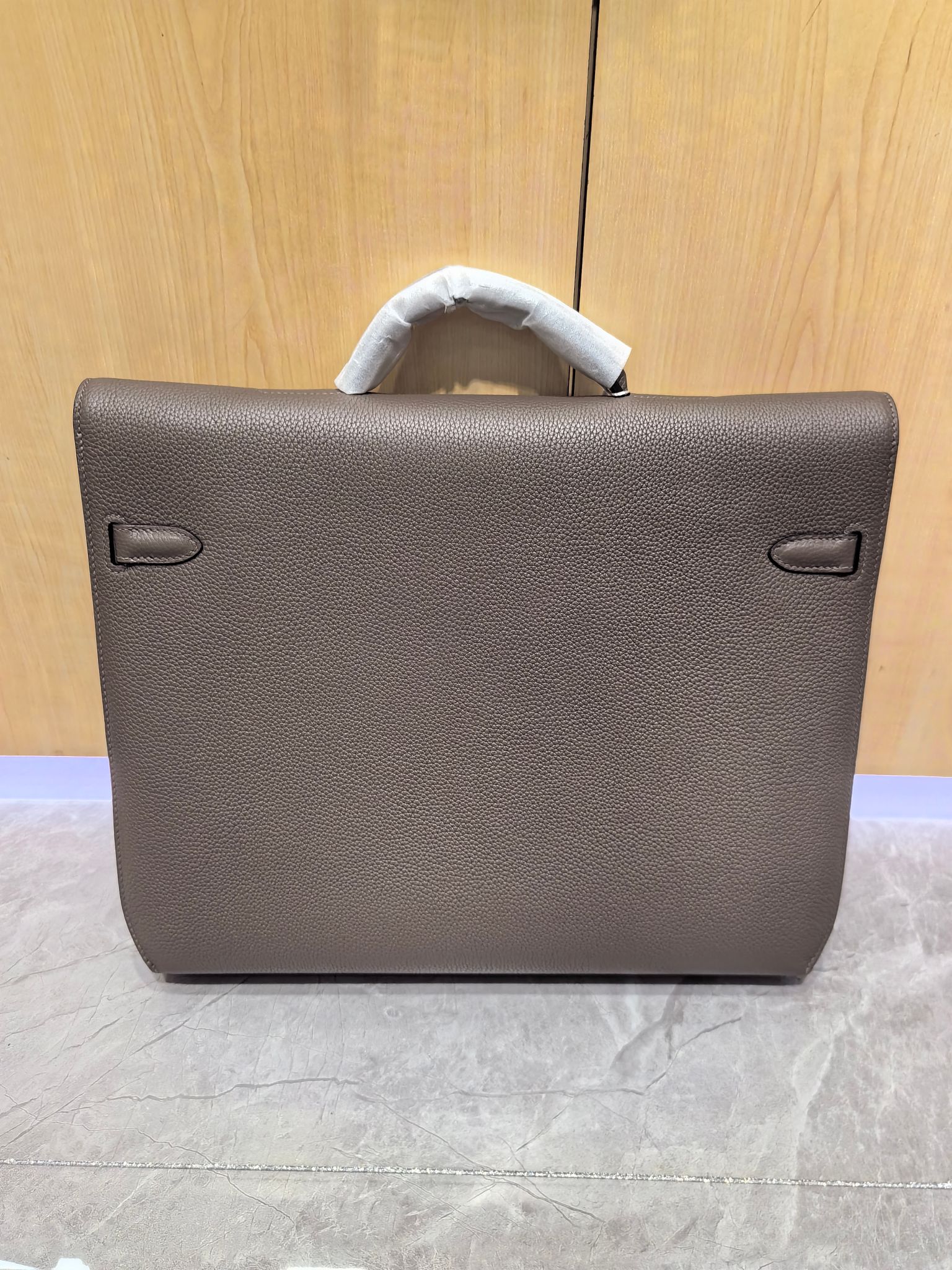Hermes Kelly Depeches Etoupe 36x29x6cm business