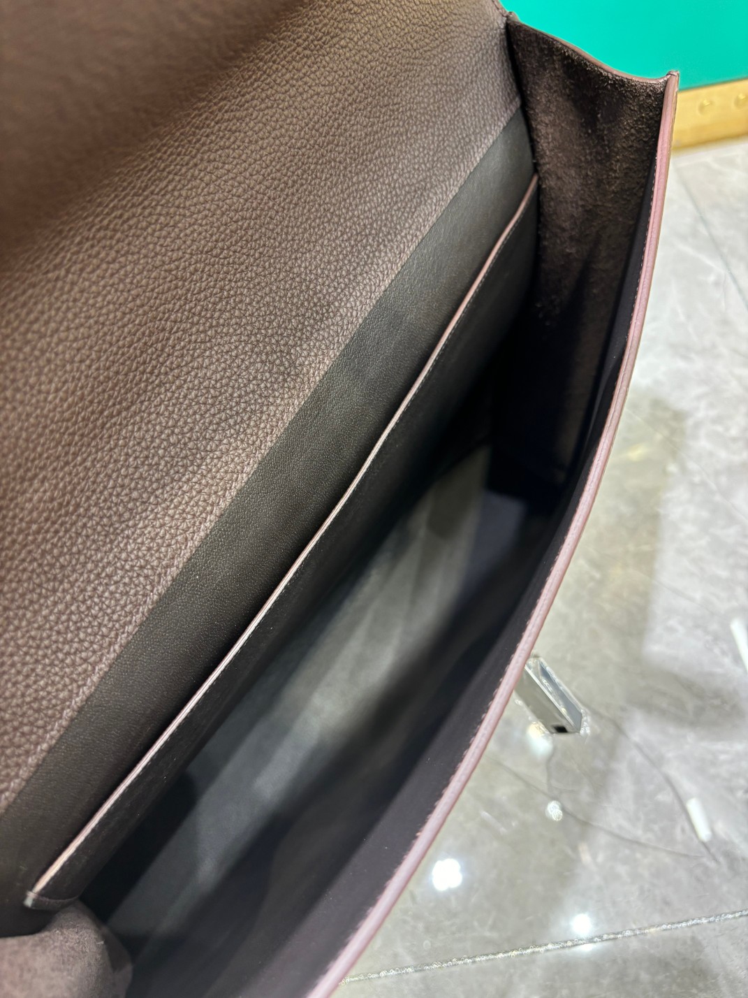 Hermes Depeches 37 Brown Leather Briefcase for Men, Business Bag 7 a1719209290791 5444