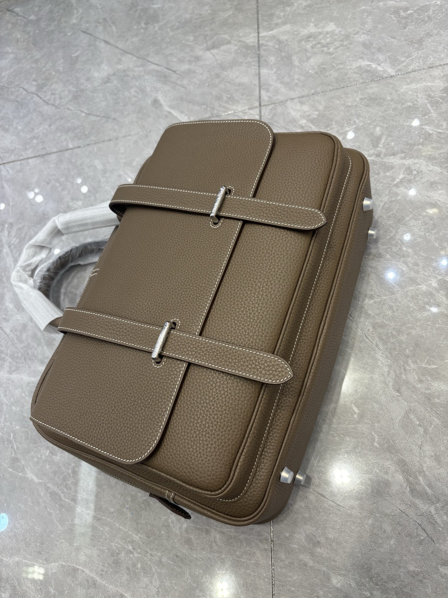 Hermès Rare H home delivery real shot Hermes men's briefcase