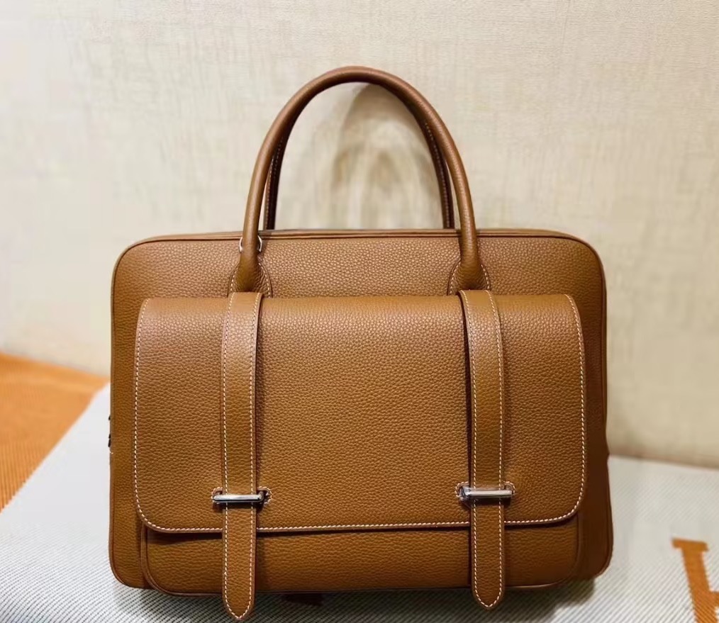 Hermès Rare H home delivery real shot Hermes men's briefcase