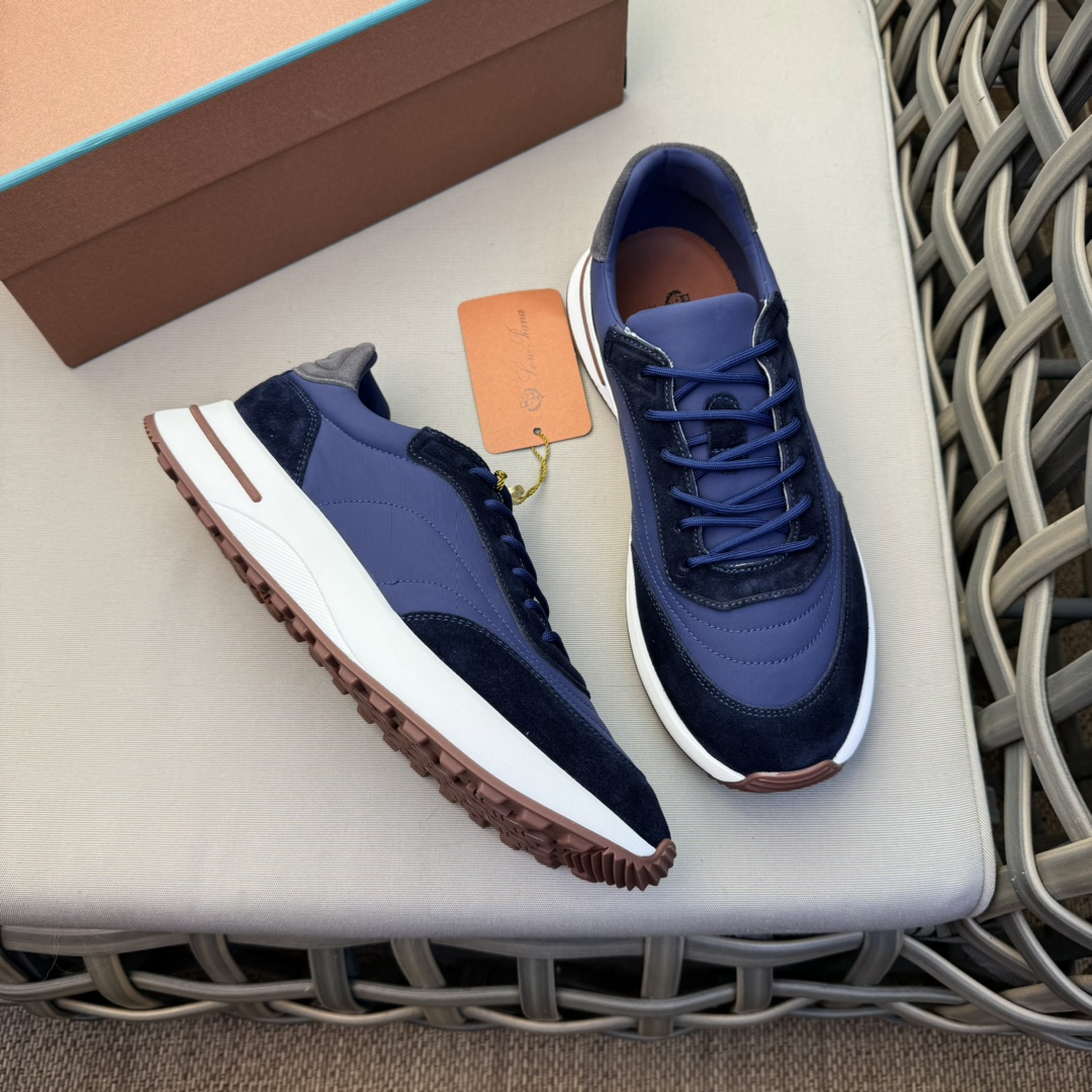 Precio de fábrica:200LoroPiana Noyo WeekendWalk Zapatillas impermeables para hombre! Específicamente