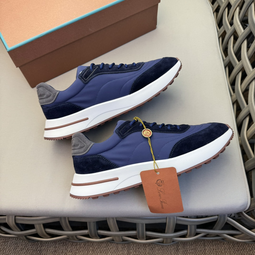 Precio de fábrica:200LoroPiana Noyo WeekendWalk Zapatillas impermeables para hombre! Específicamente