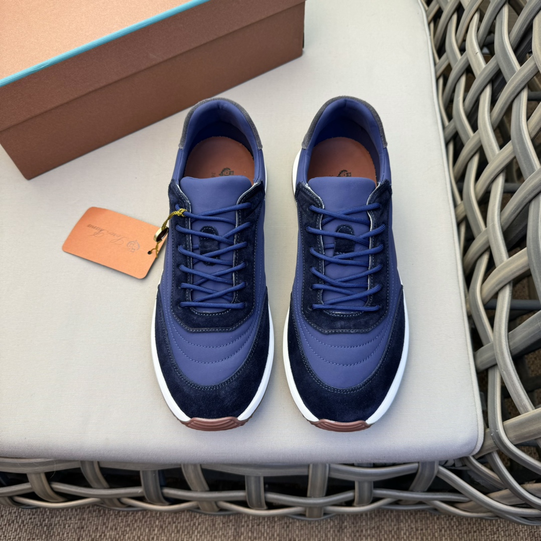 Precio de fábrica:200LoroPiana Noyo WeekendWalk Zapatillas impermeables para hombre! Específicamente