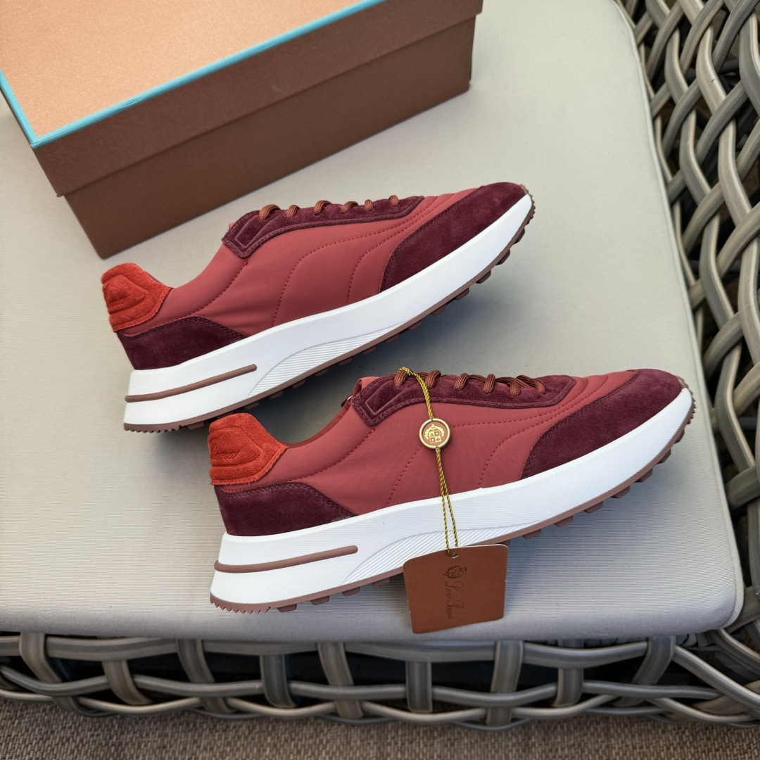 Precio de fábrica:200LoroPiana Noyo WeekendWalk Zapatillas impermeables para hombre! Específicamente