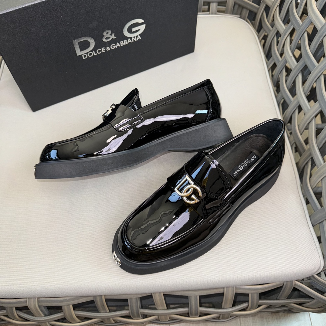 Dolce & Gabbana Haute Couture Classic Luxury Leather Shoe Loafer Shoes 4