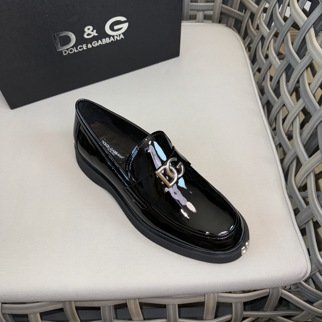 Dolce & Gabbana Haute Couture Classic Luxury Leather Shoe Loafer Shoes 5