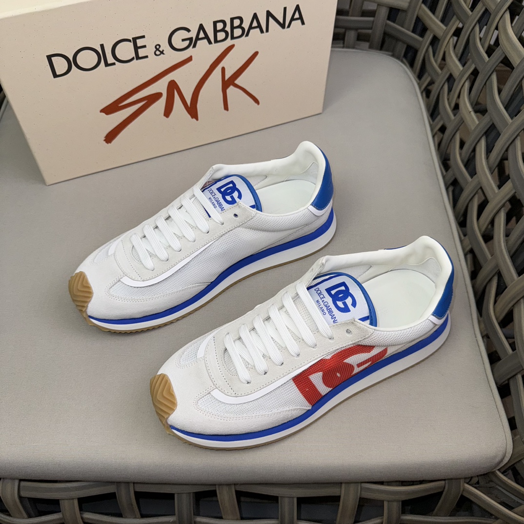 Dolce&Gabbana DG Cushion 拼接材质男士运动休闲鞋 2