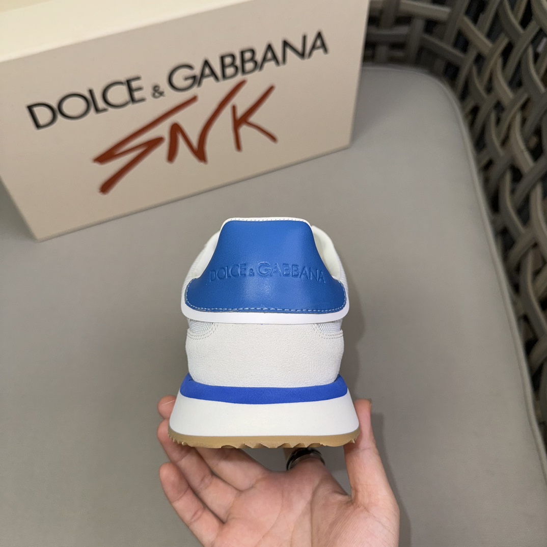Dolce&Gabbana DG Cushion 拼接材质男士运动休闲鞋 7
