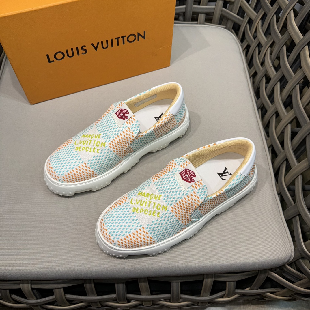 Louis Vuitton Classic Luxury Leather Shoe Loafer Shoes Ref.1DCAFD5D 2