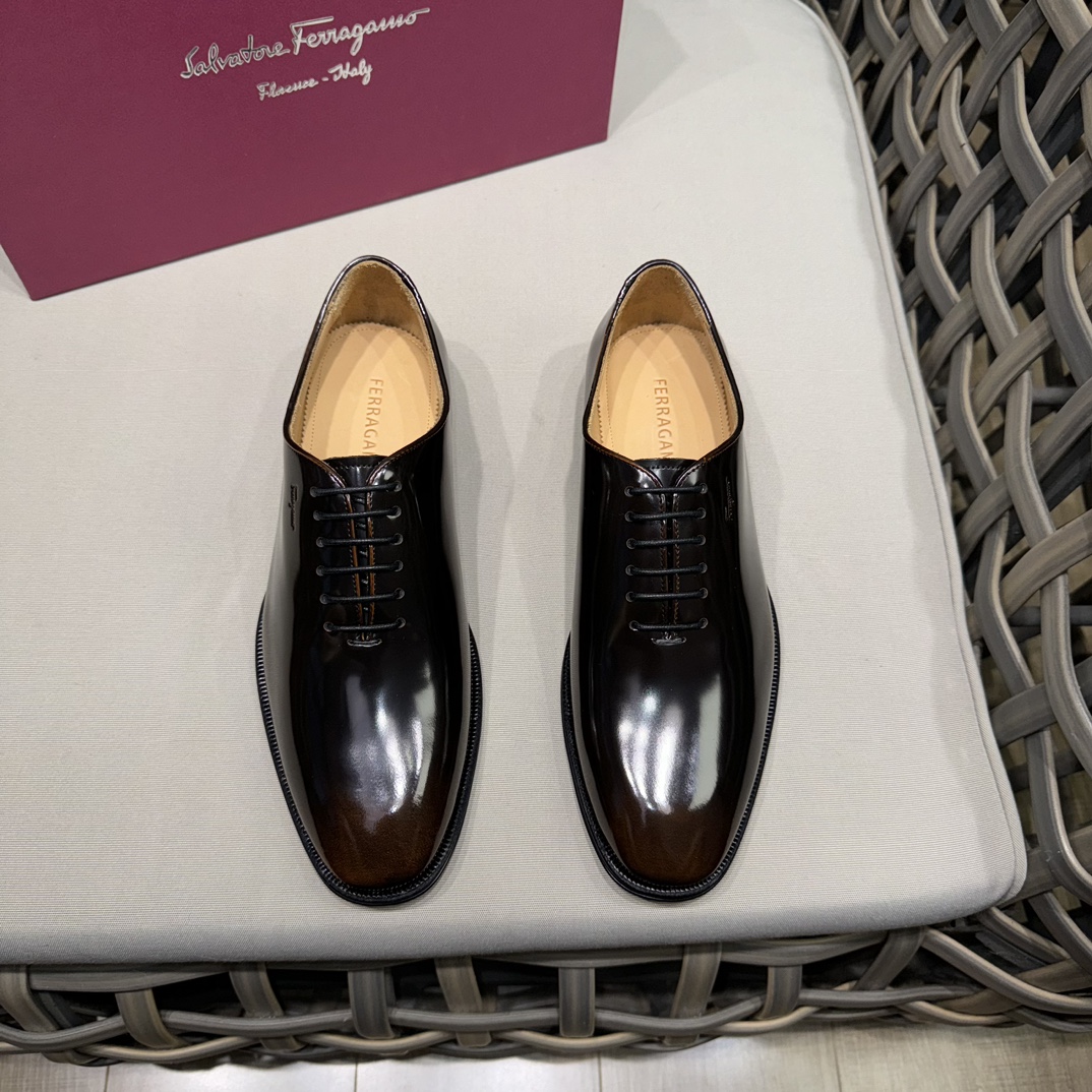 Salvatore Ferragamo Men's Leather Dress Shoes - Business & Casual 2 i1731334261 577 4