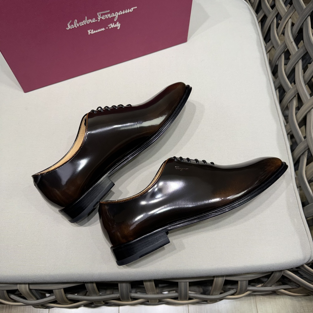 Salvatore Ferragamo Men's Leather Dress Shoes - Business & Casual 7 i1731334261 9214 2