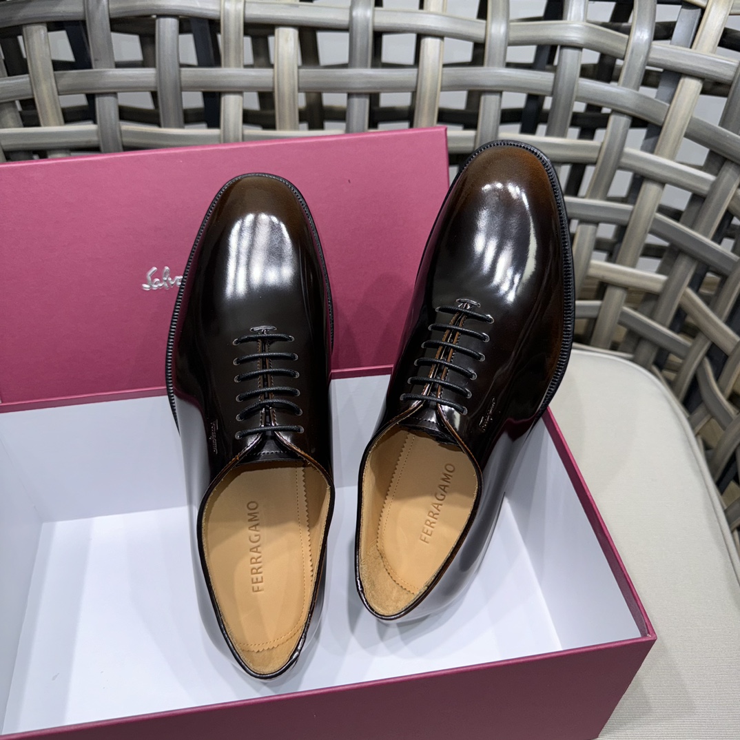 Salvatore Ferragamo Men's Leather Dress Shoes - Business & Casual 10 i1731334445 5021 0