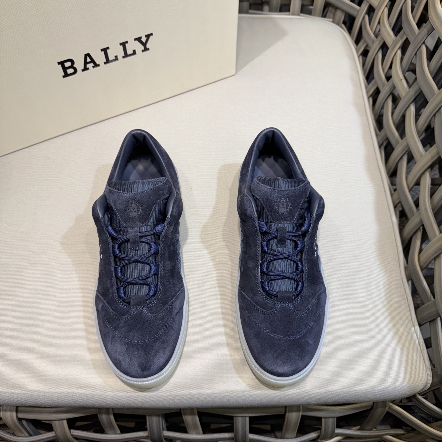 Bally Men's Casual Sneakers - Suede Leather & Canvas - Comfortable & Durable 1 Bally Men's Casual Sneakers - Suede Leather & Canvas - Comfortable & Durable