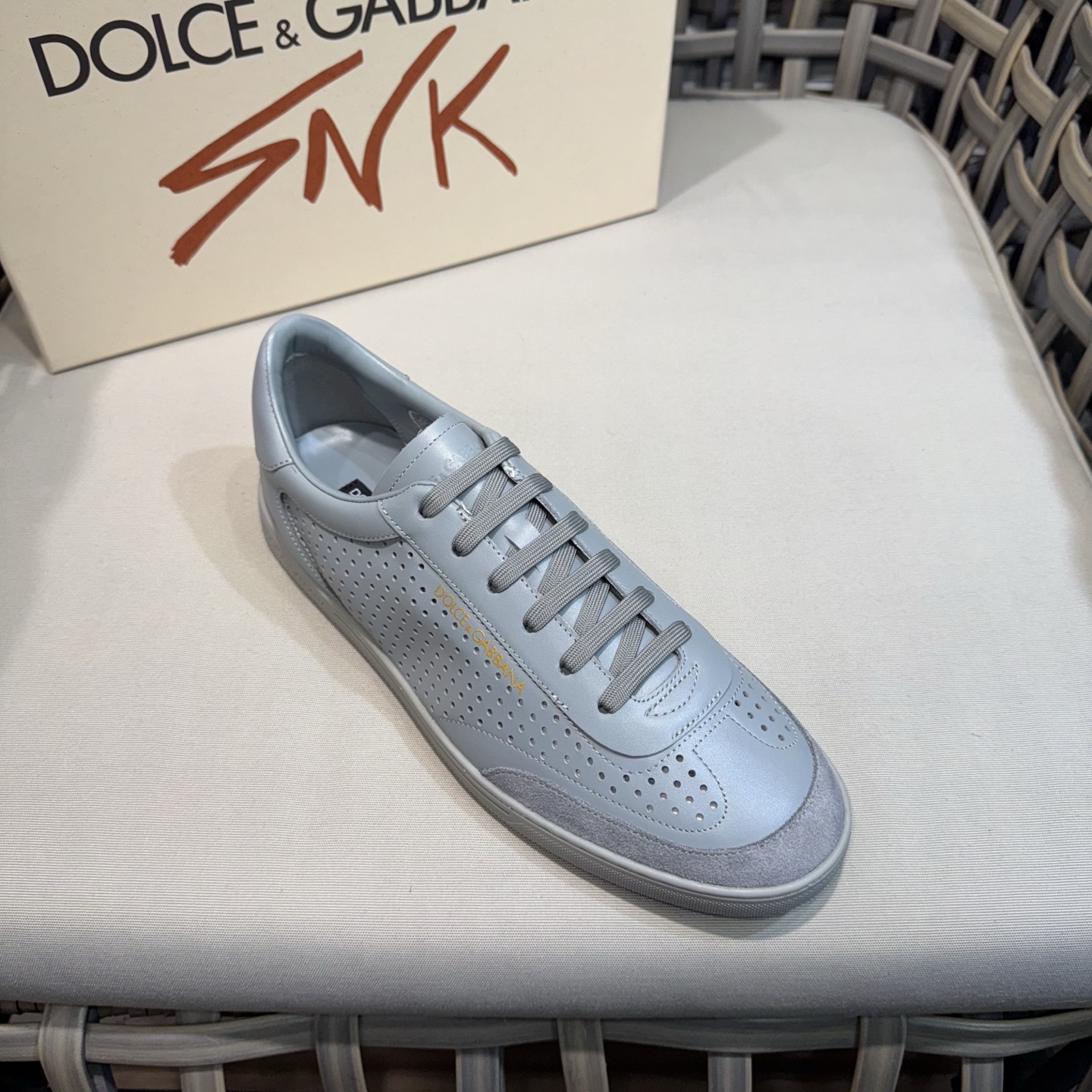 Dolce&Gabbana Men's Leather Sneakers - Breathable, Comfortable, and Stylish 6 i1744524982220 177 0 4