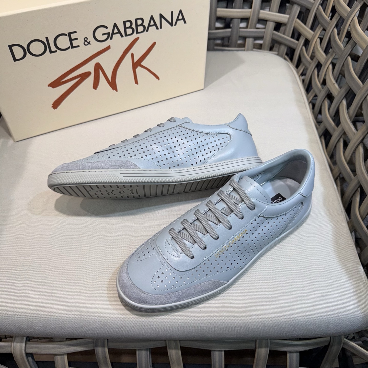 Dolce&Gabbana Men's Leather Sneakers - Breathable, Comfortable, and Stylish 5 i1744524982254 855 0 3