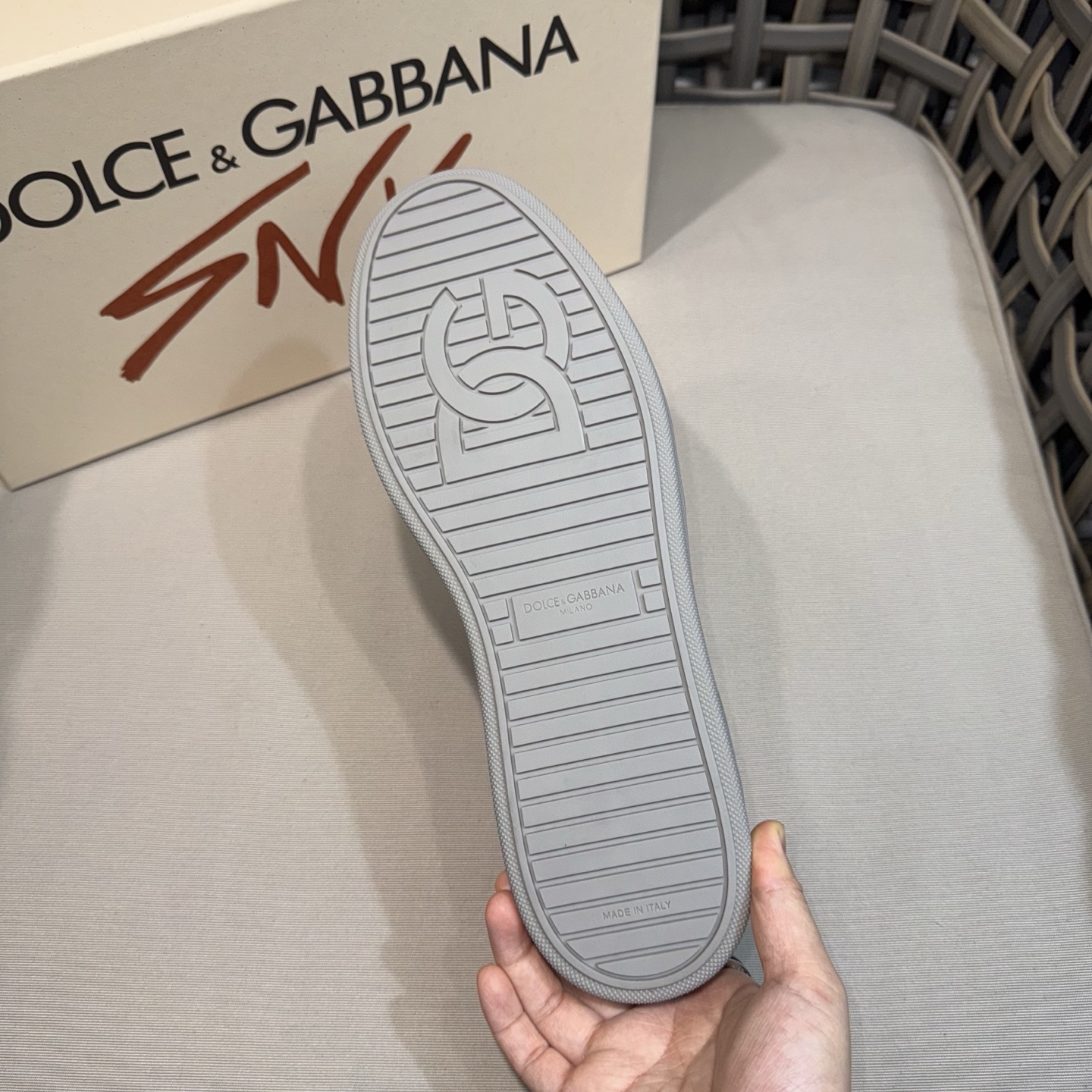 Dolce&Gabbana Men's Leather Sneakers - Breathable, Comfortable, and Stylish 10 i1744524983157 9377 0 8