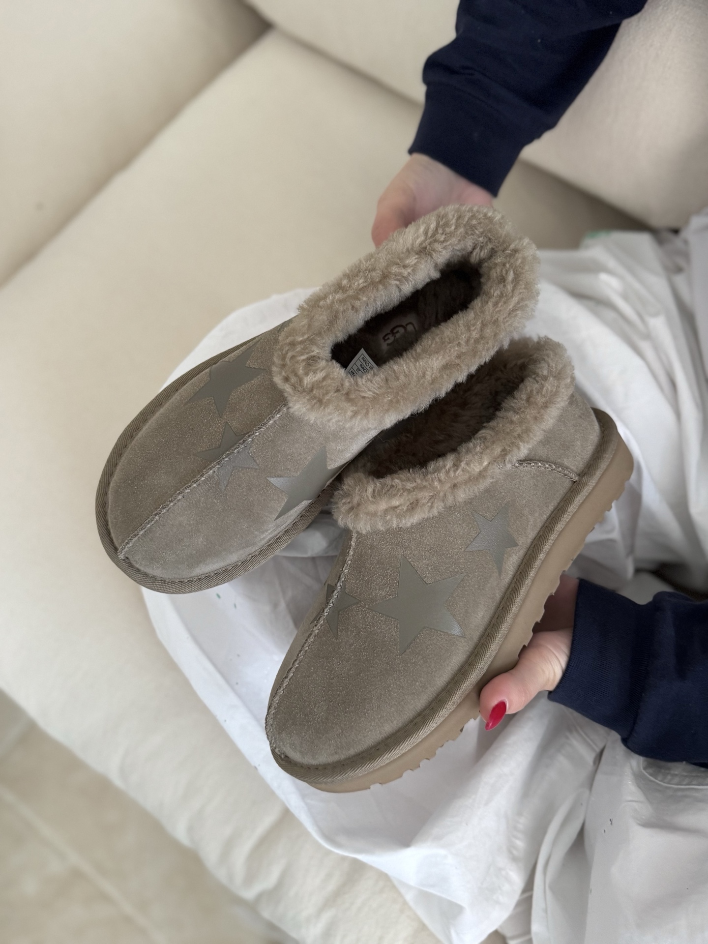 NO:546979,Antelope brown details, semi-dragged fur shoes19860909羚羊棕细节,半拖毛毛鞋,Women's Shoes