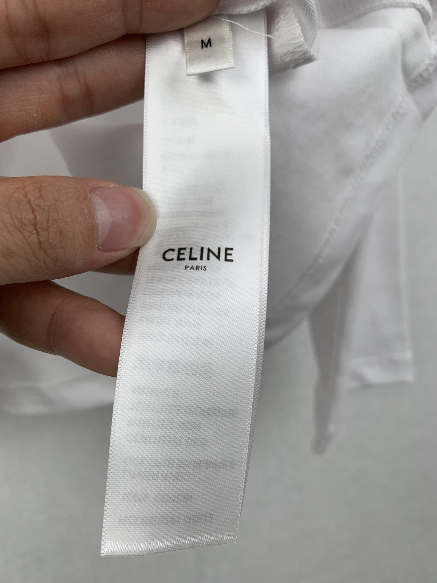 Celine Celine赛琳/饰刺绣凯旋门标志长袖T恤