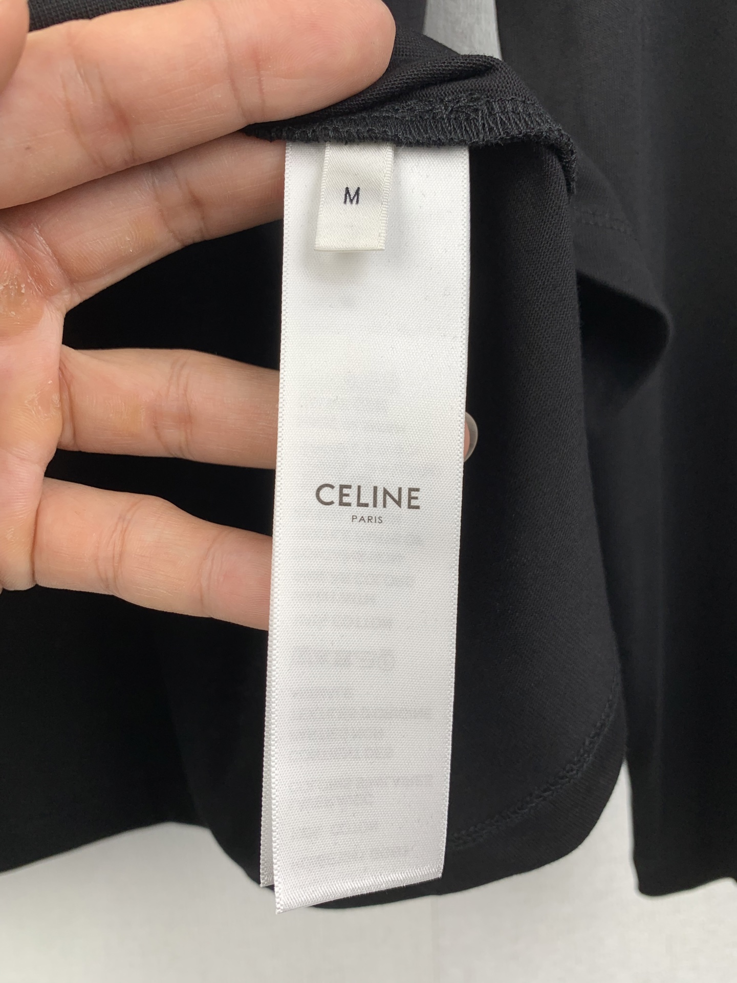Celine Celine赛琳/饰刺绣凯旋门标志长袖T恤