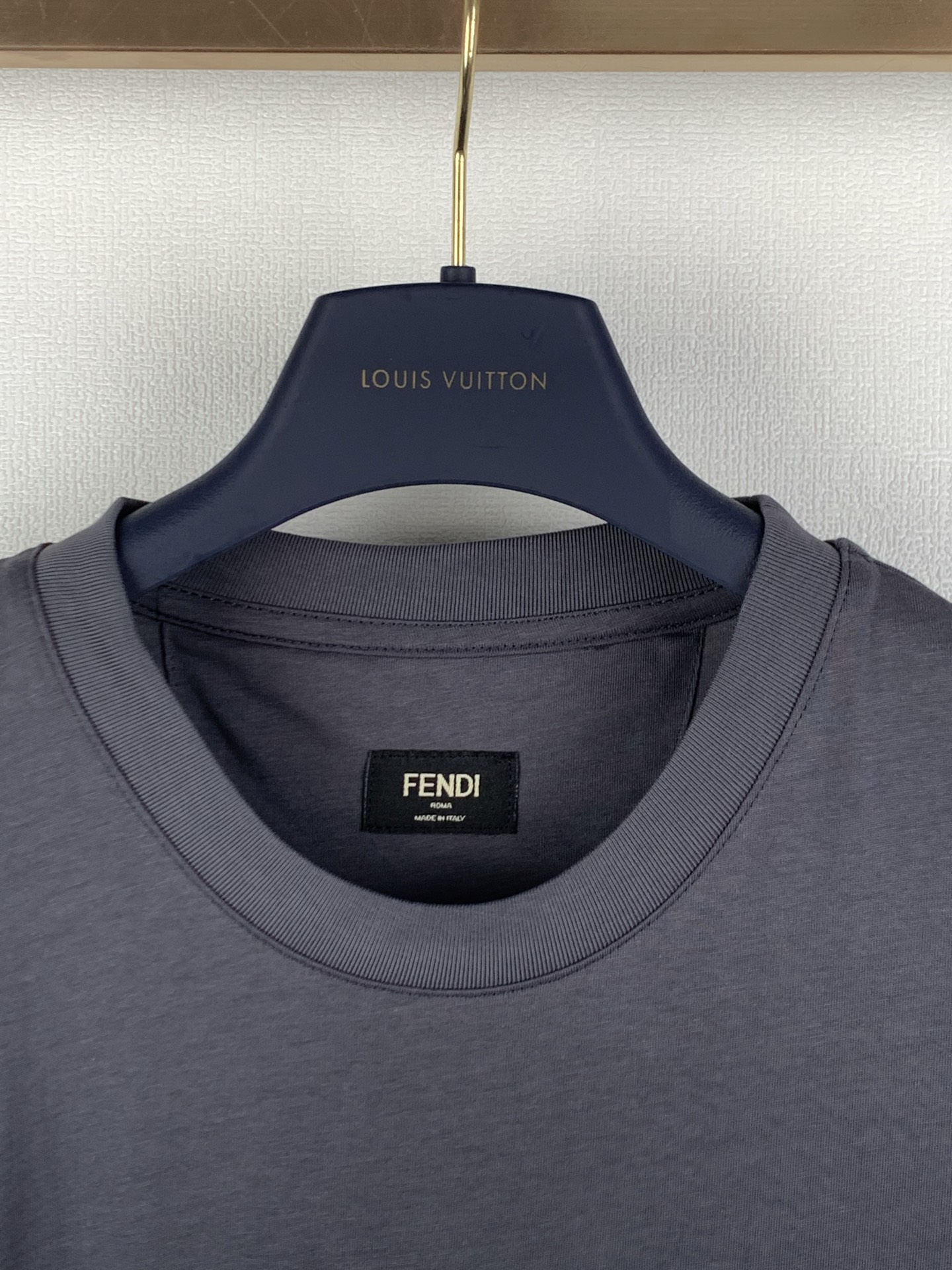 Fendi FENDI /芬迪刺绣标识短袖T恤