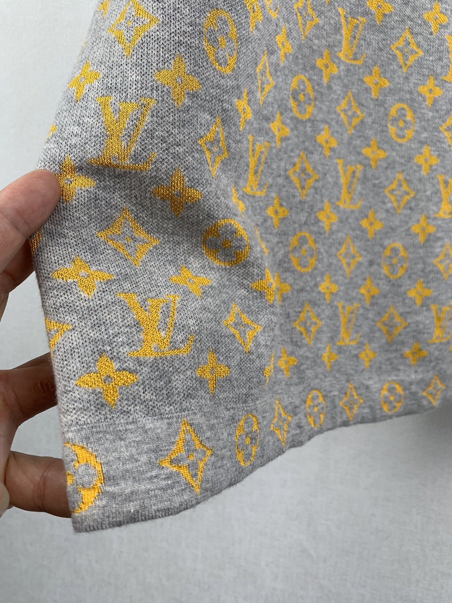 Louis Vuitton LouisVuitton LV/路易威登 提花针织短袖
