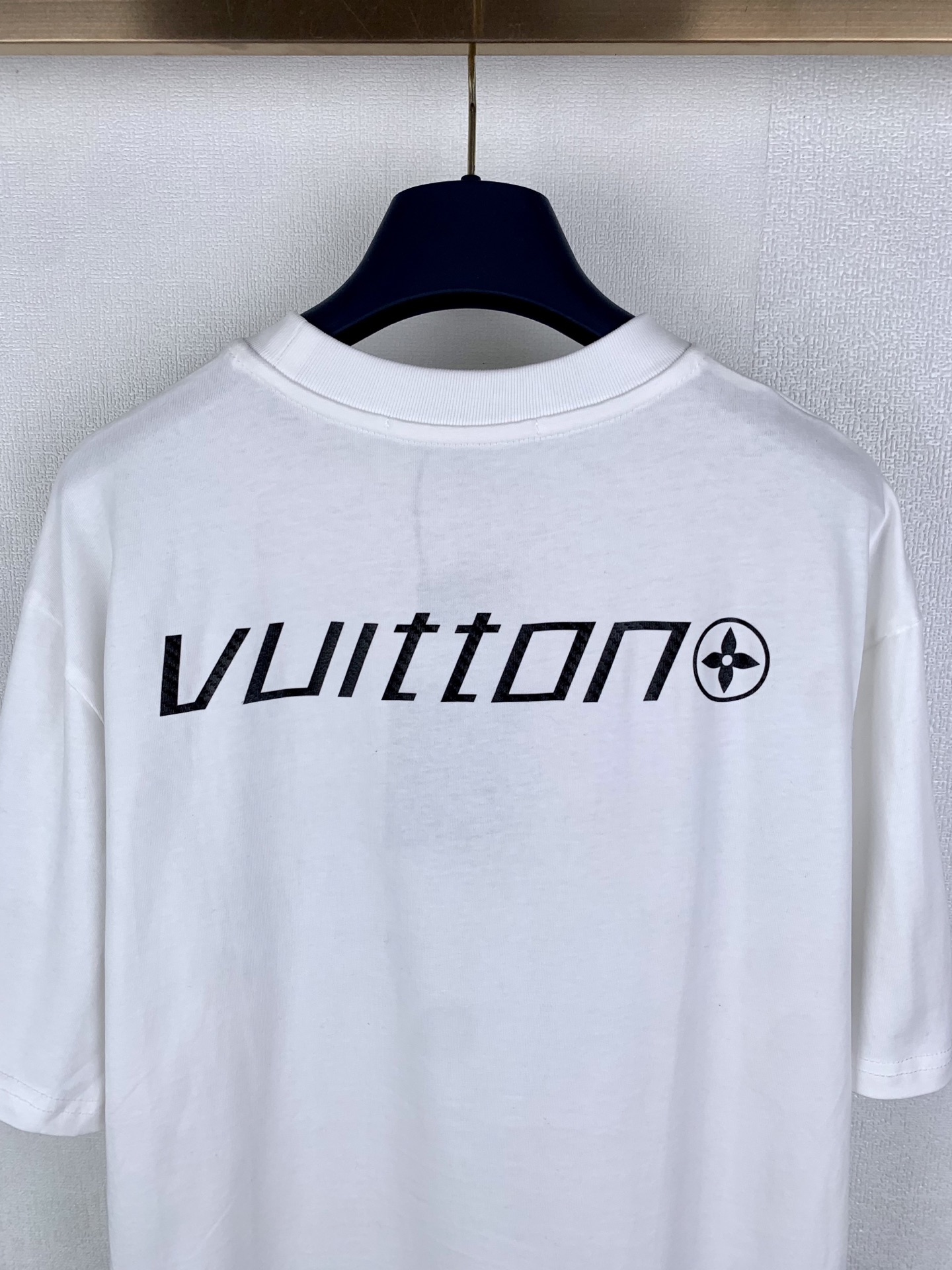 Louis Vuitton LOUIS VUITTON 路易 LV 碳纤维烫图短袖T恤