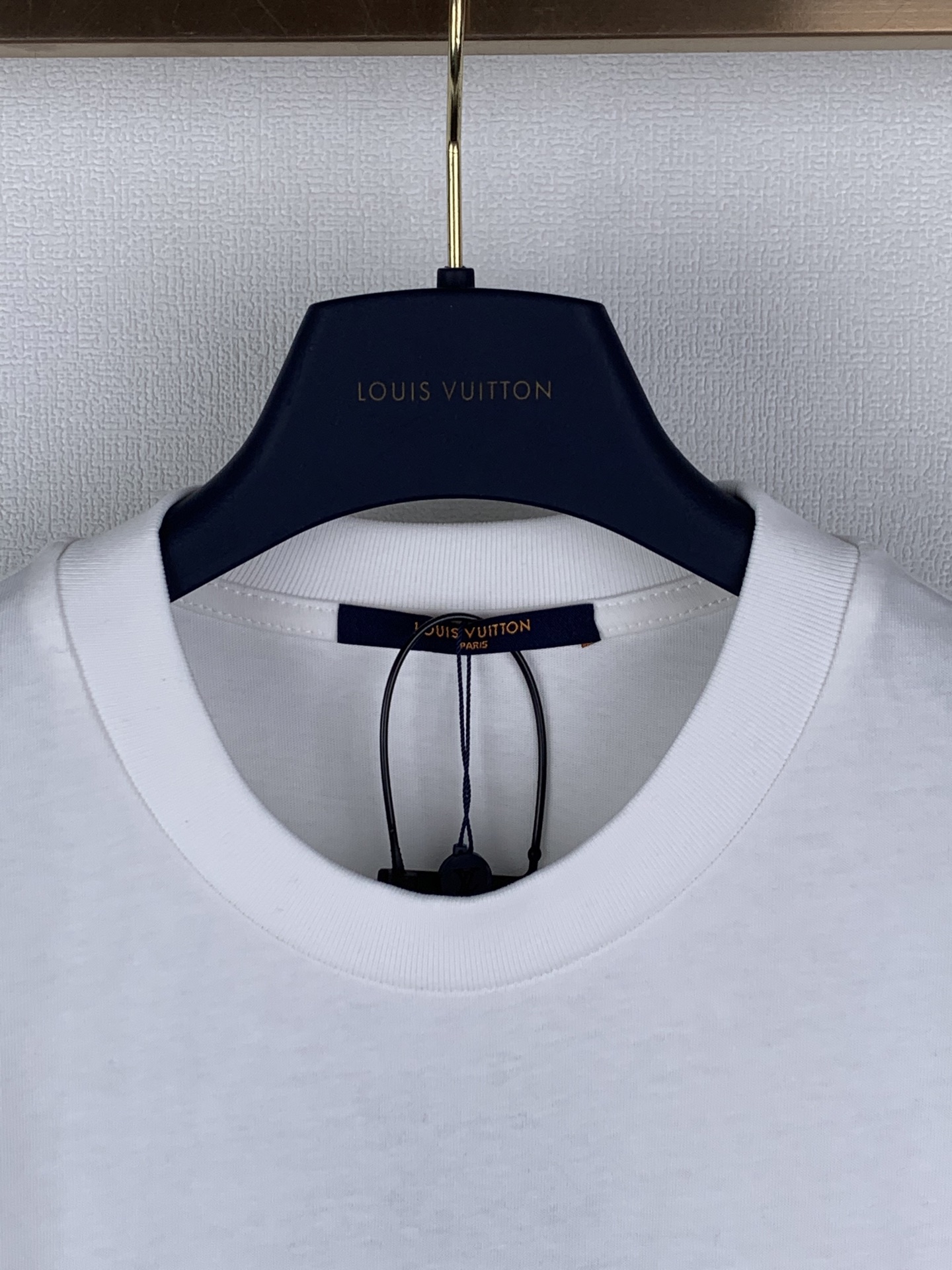 Louis Vuitton LOUIS VUITTON 路易 LV 碳纤维烫图短袖T恤