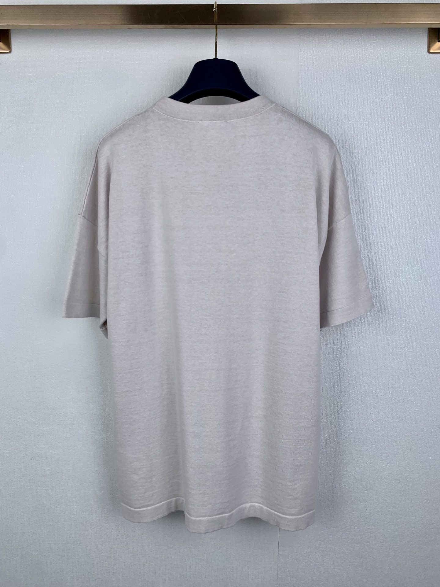 Dior Dior/迪奥 26SS 蓝色棉质针织字母Logo短袖T恤