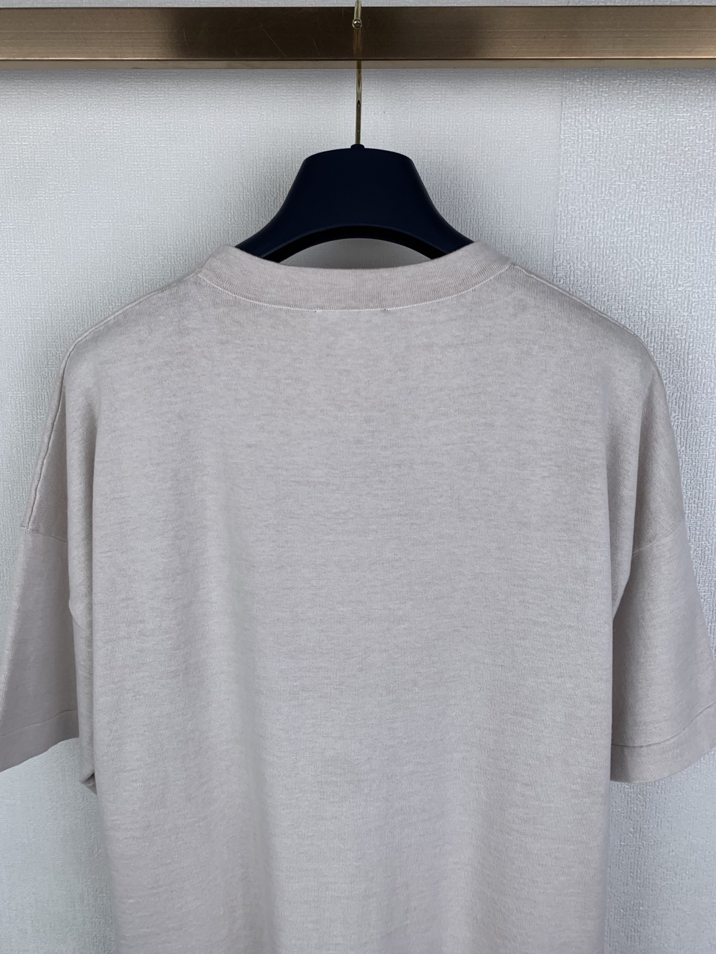 Dior Dior/迪奥 26SS 蓝色棉质针织字母Logo短袖T恤