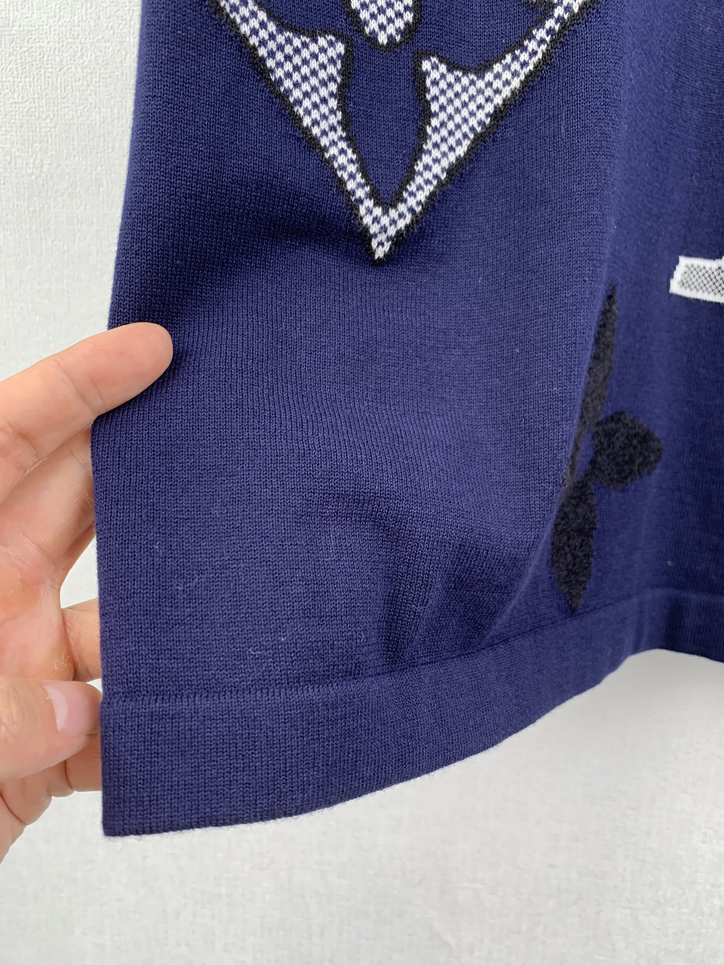 Louis Vuitton LOUIS VUITTON 25ss新款MONOGRAM 短袖针织圆领衫