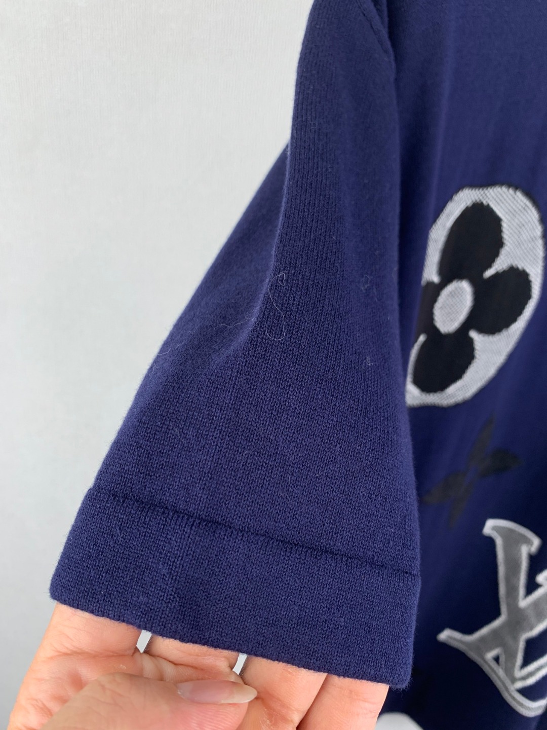 Louis Vuitton LOUIS VUITTON 25ss新款MONOGRAM 短袖针织圆领衫