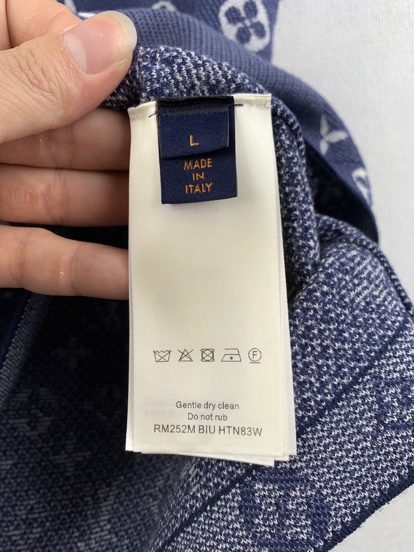 Louis Vuitton LouisVuitton 路易 lv*Nigo合作系列棋盘格针织短袖