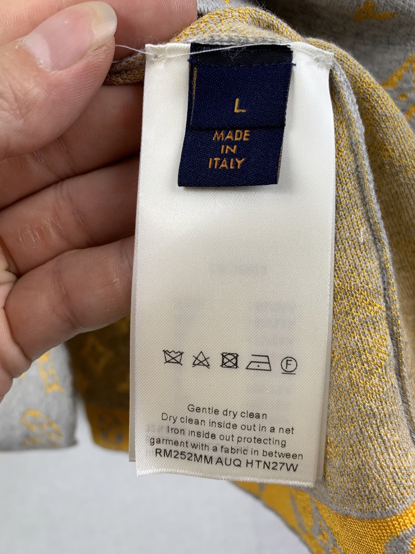 Louis Vuitton LouisVuitton LV/路易 提花针织短袖T