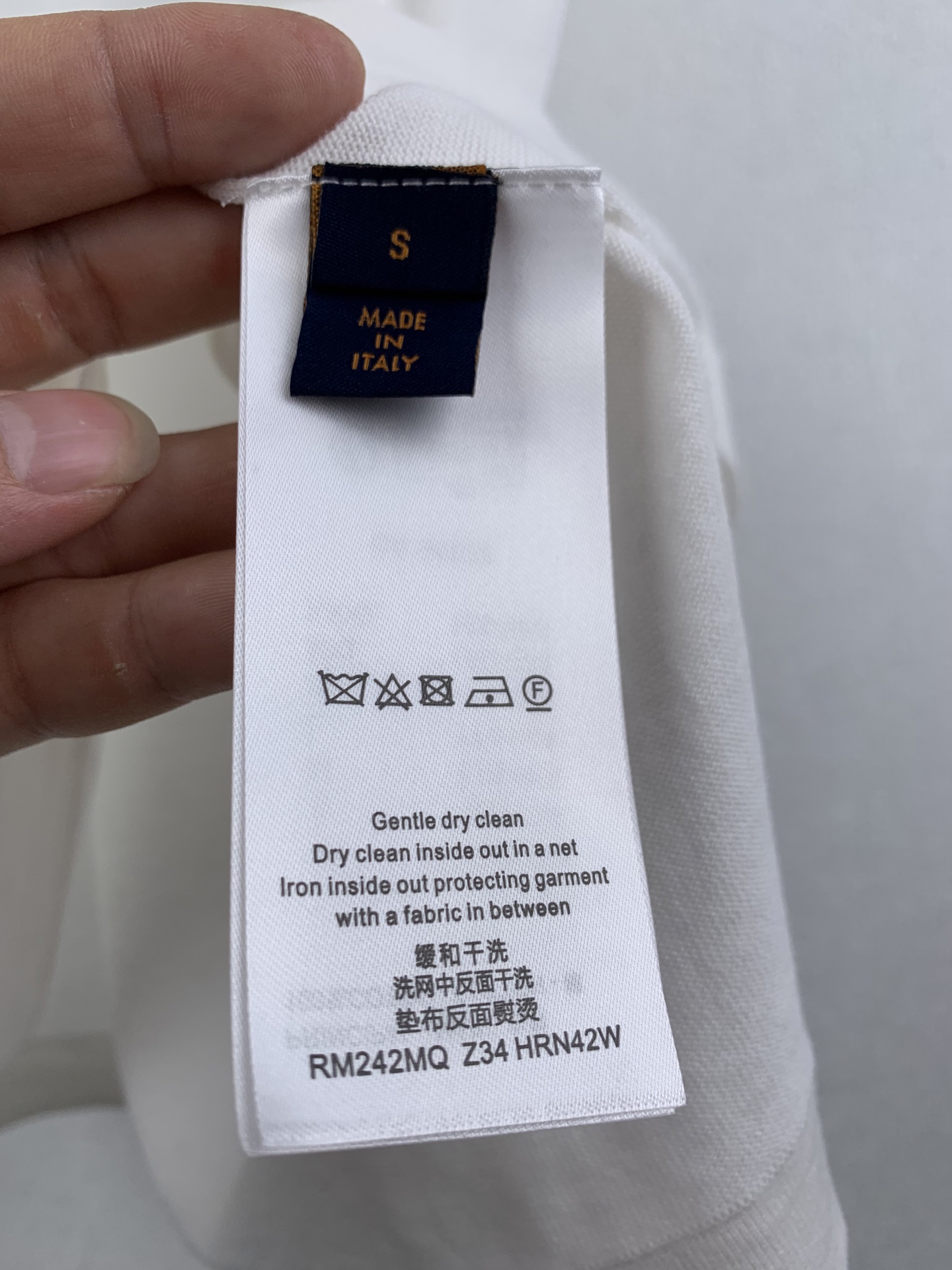 Louis Vuitton Louis Vuitton/路易LV 袖口老花提花针织短袖