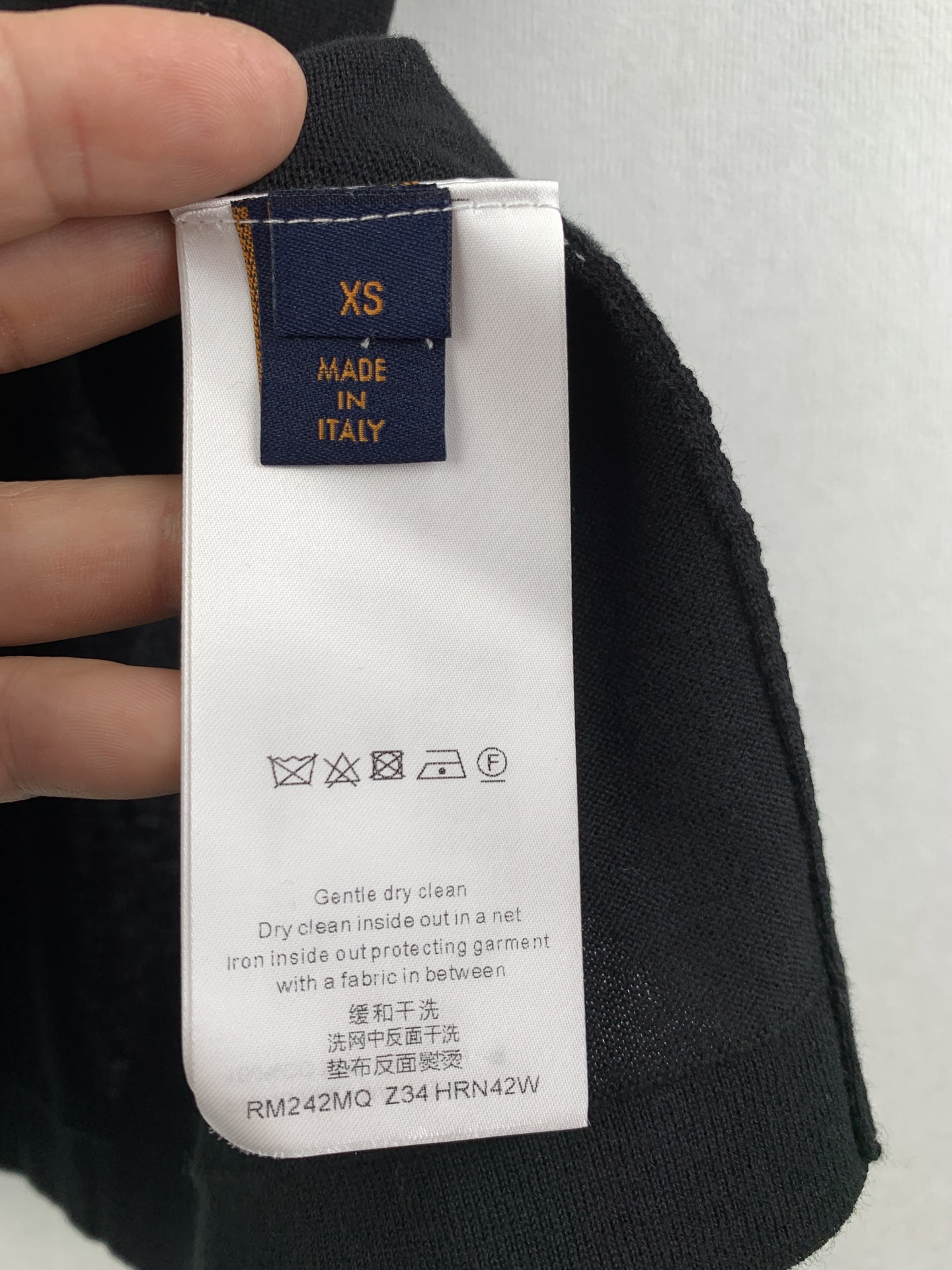 Louis Vuitton Louis Vuitton/路易LV 袖口老花提花针织短袖