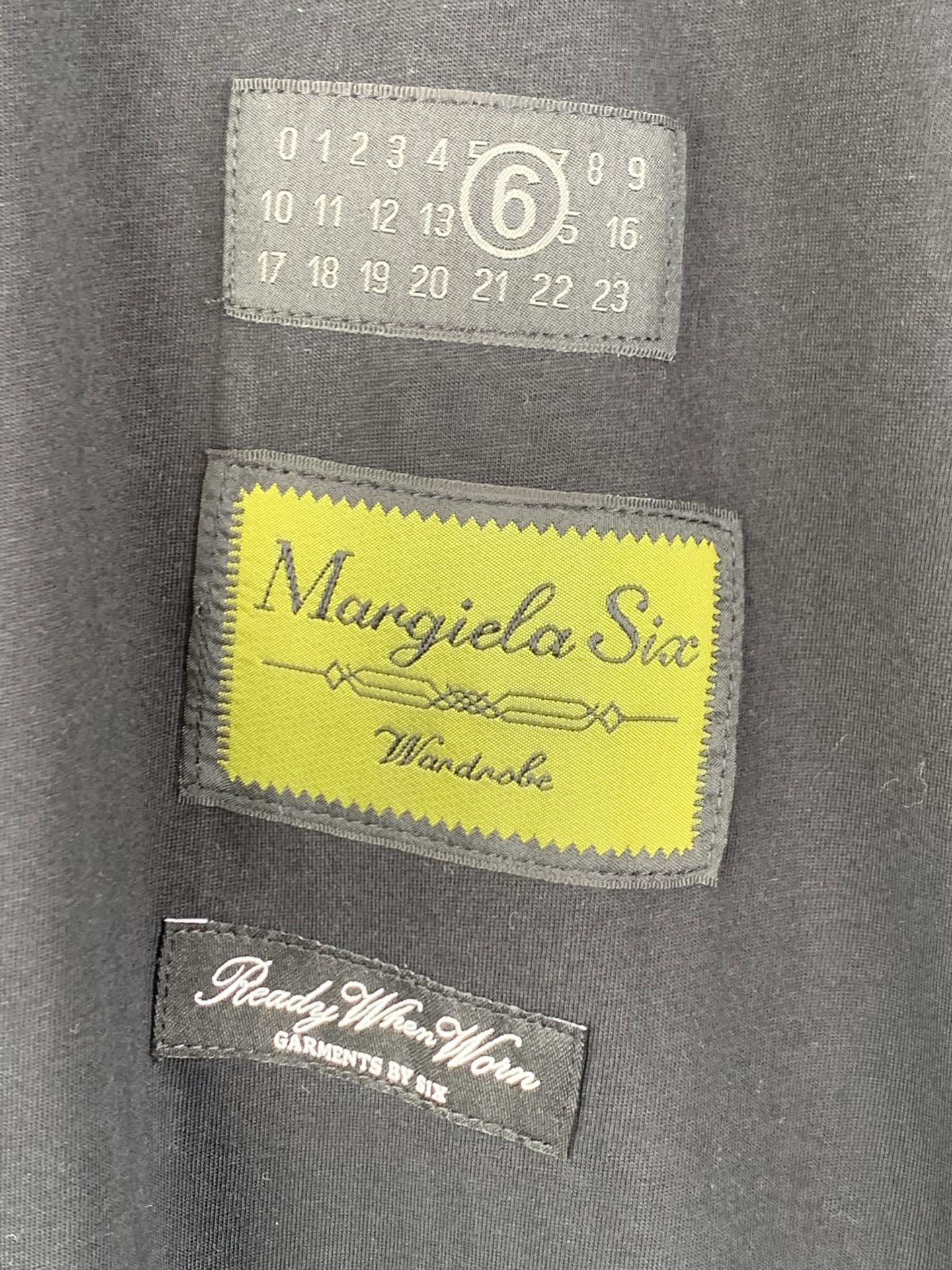 Maison Margiela Maison Margiela mm6 数字标签短袖T恤