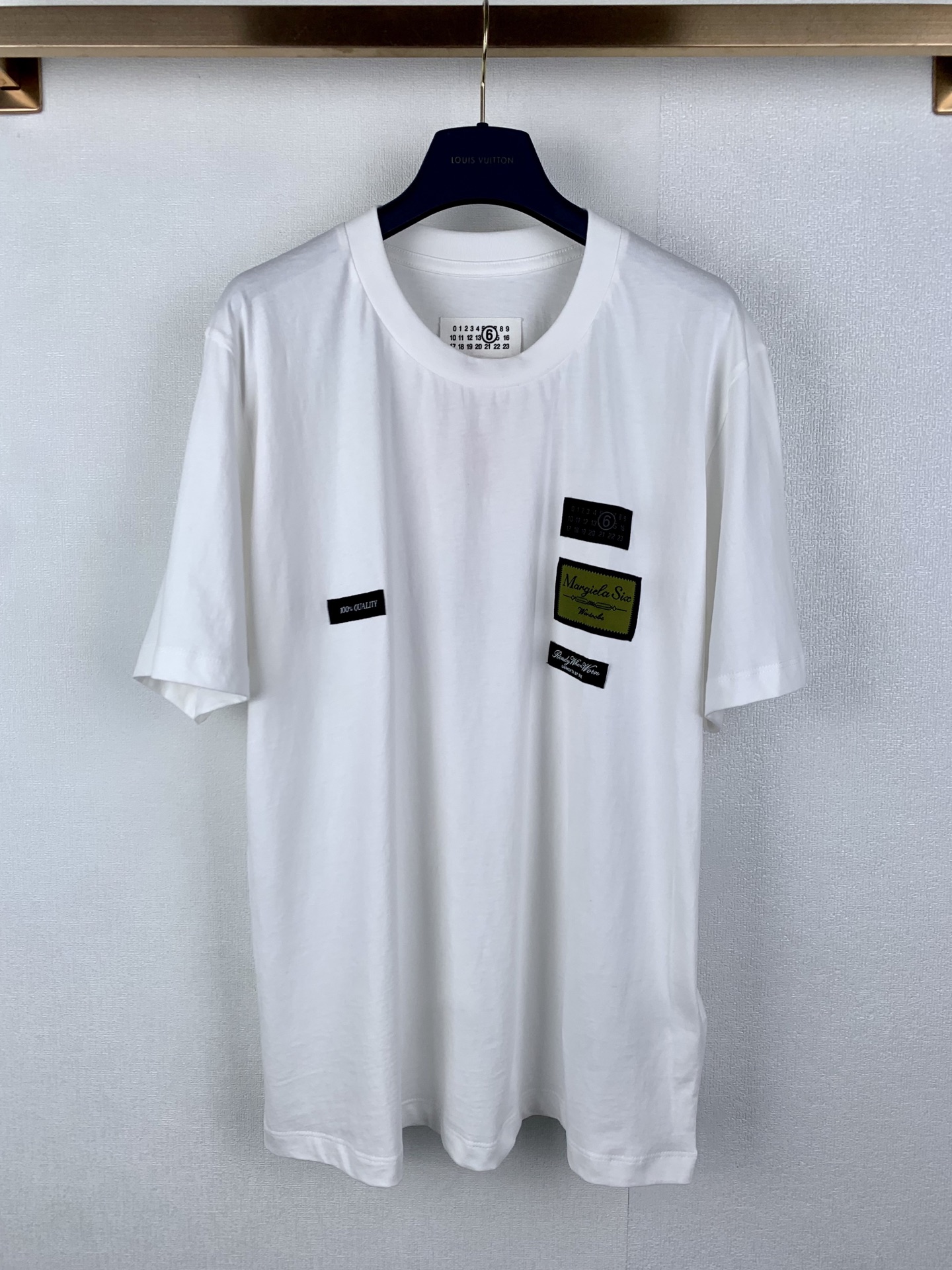 Maison Margiela Maison Margiela mm6 数字标签短袖T恤